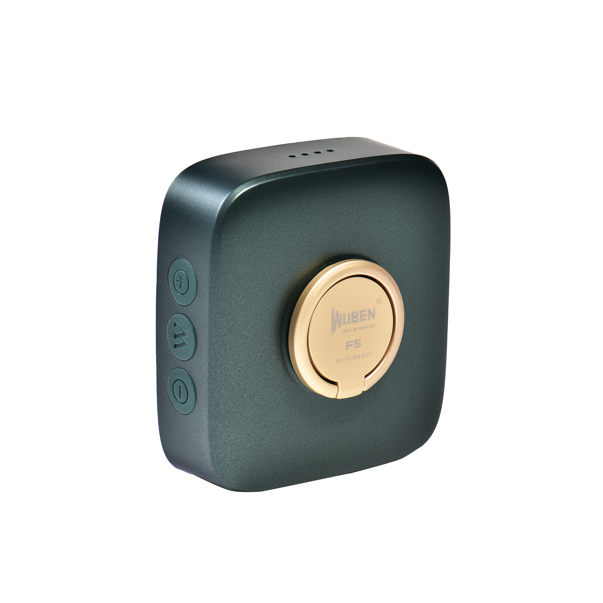 Wuben F5 Green portabel LED campinglygte med 500 lumen