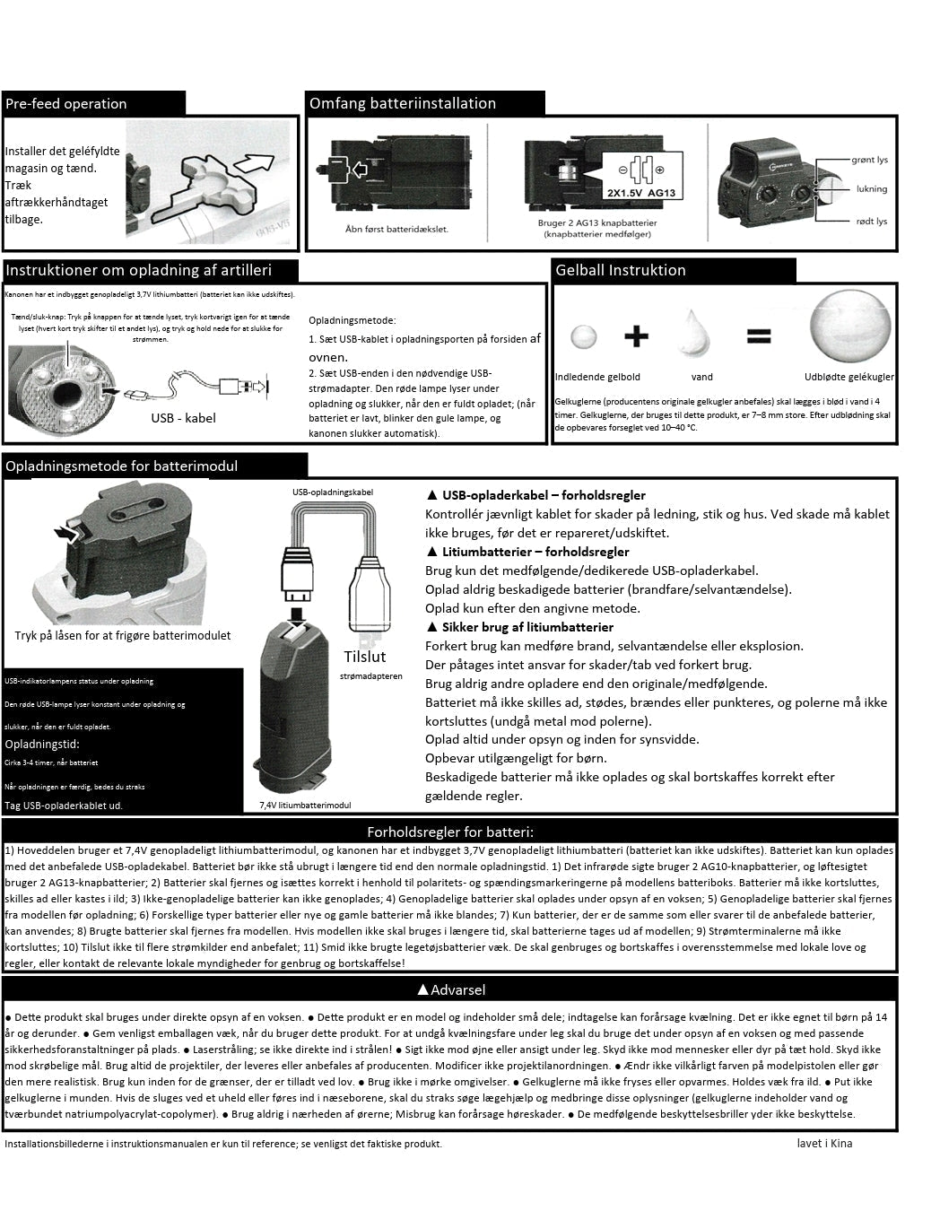 ARP 9 Gel Blaster Sand TopModel - Gelblastershop.dk