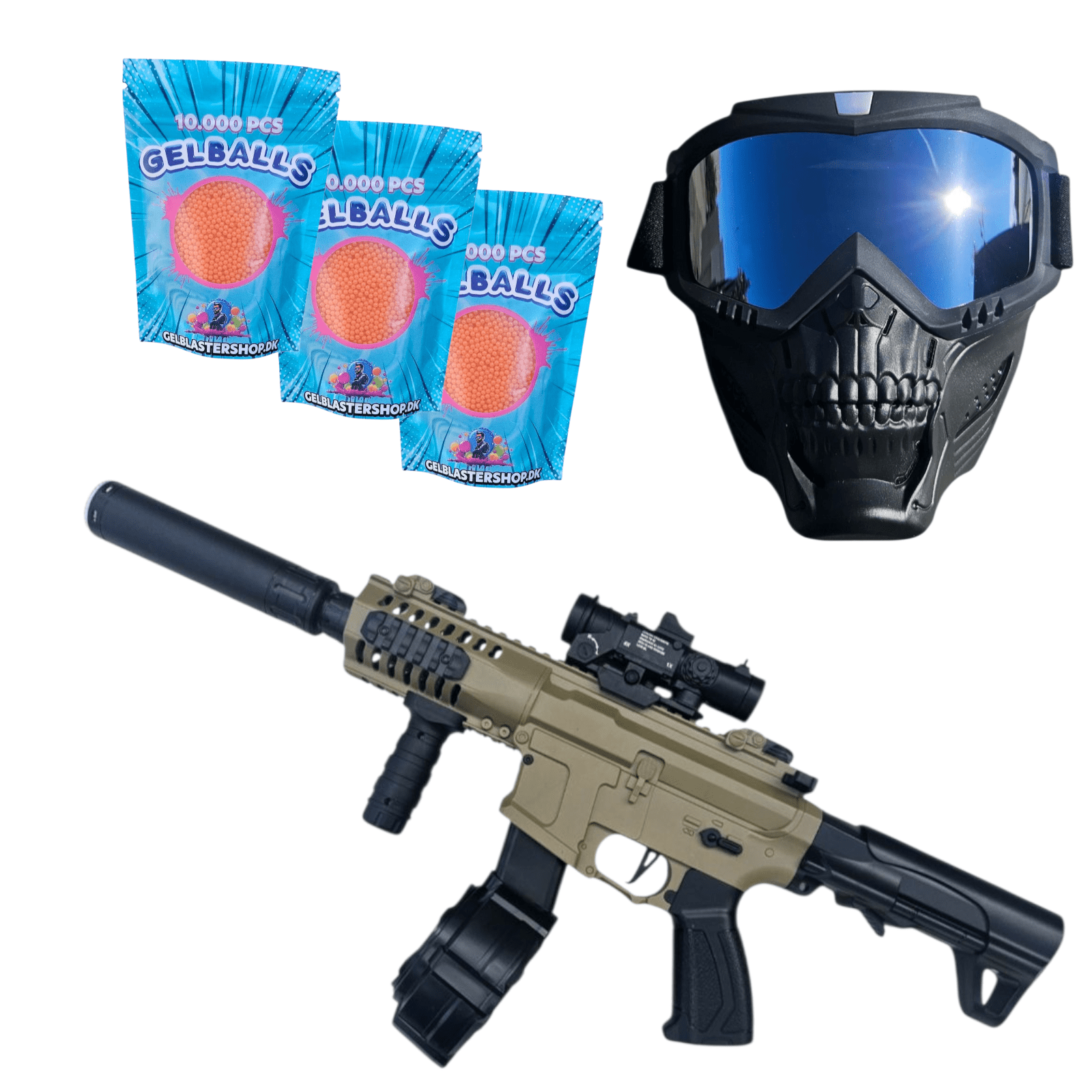 Desert Commando Gel Blaster Pack - Gelblastershop.dk
