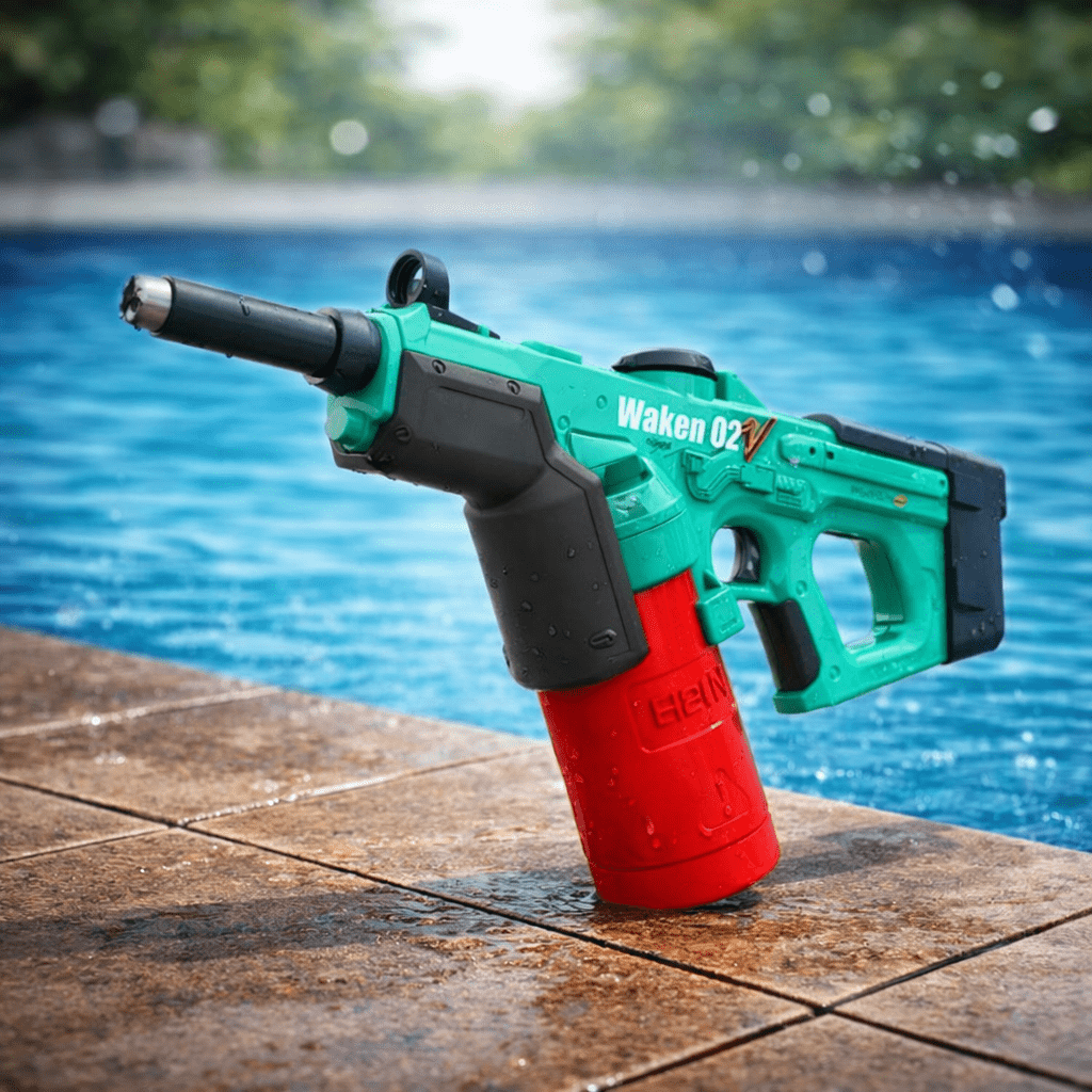 Dolphin Strike Green – Elektronisk power vandpistol - Gelblastershop.dk