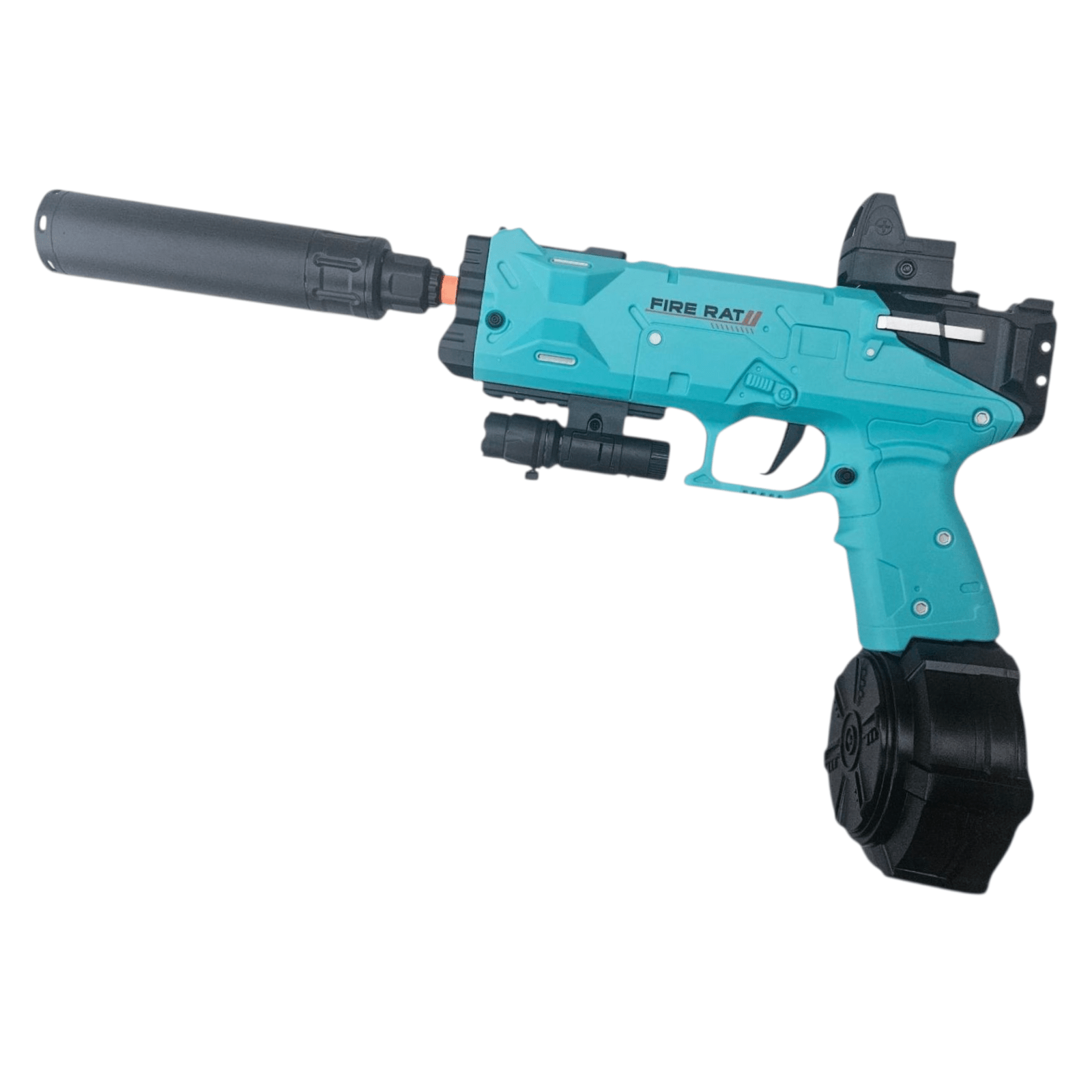 Fire Rat Gel Blaster Tyrkis Edition - Gelblastershop.dk