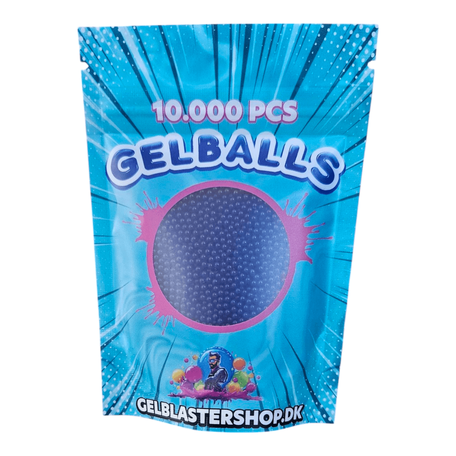 Gel Blaster Kugler Blue - Gelblastershop.dk