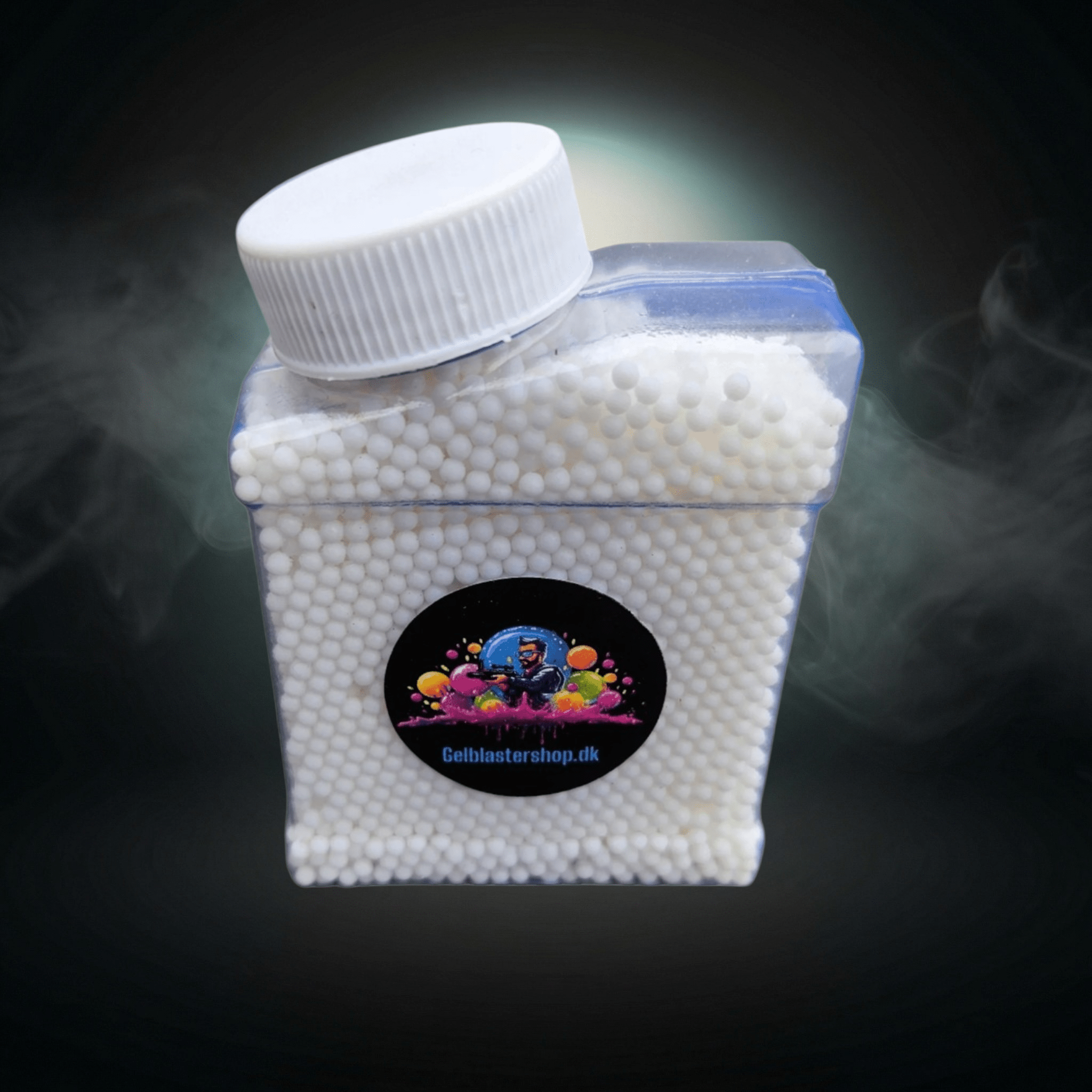 Gel Blaster Kugler Hard White 10.000 stk - Gelblastershop.dk