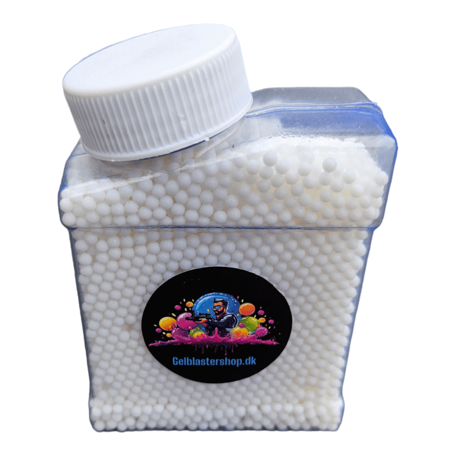 Gel Blaster Kugler Hard White - Gelblastershop.dk