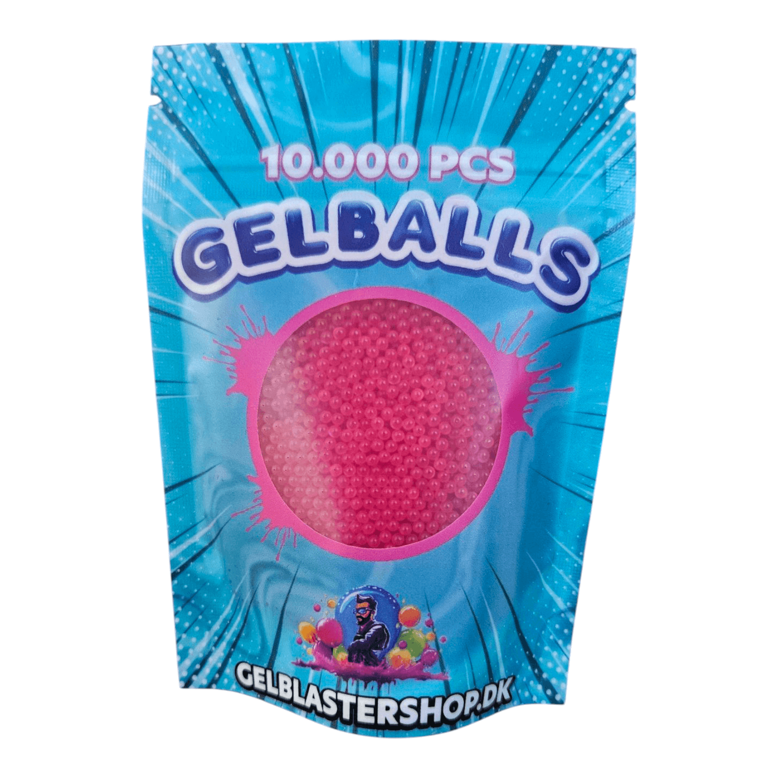 Gel Blaster Kugler Pink - Gelblastershop.dk