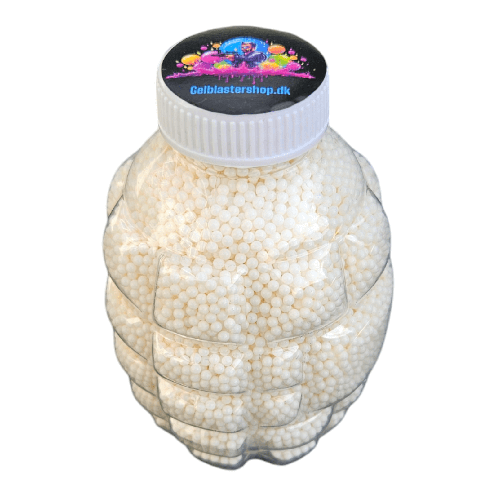 Gel Blaster Kugler White Mag - Gelblastershop.dk