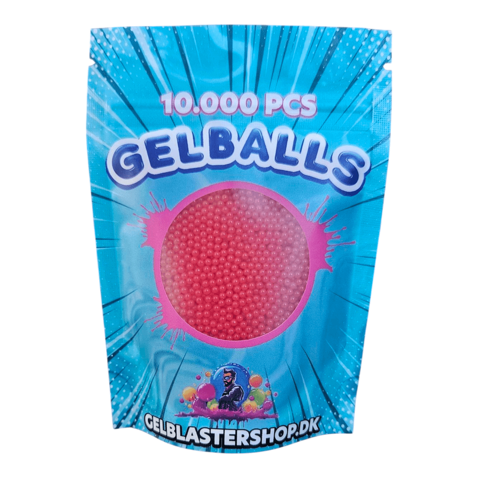 Gelblaster Kugler Red - Gelblastershop.dk