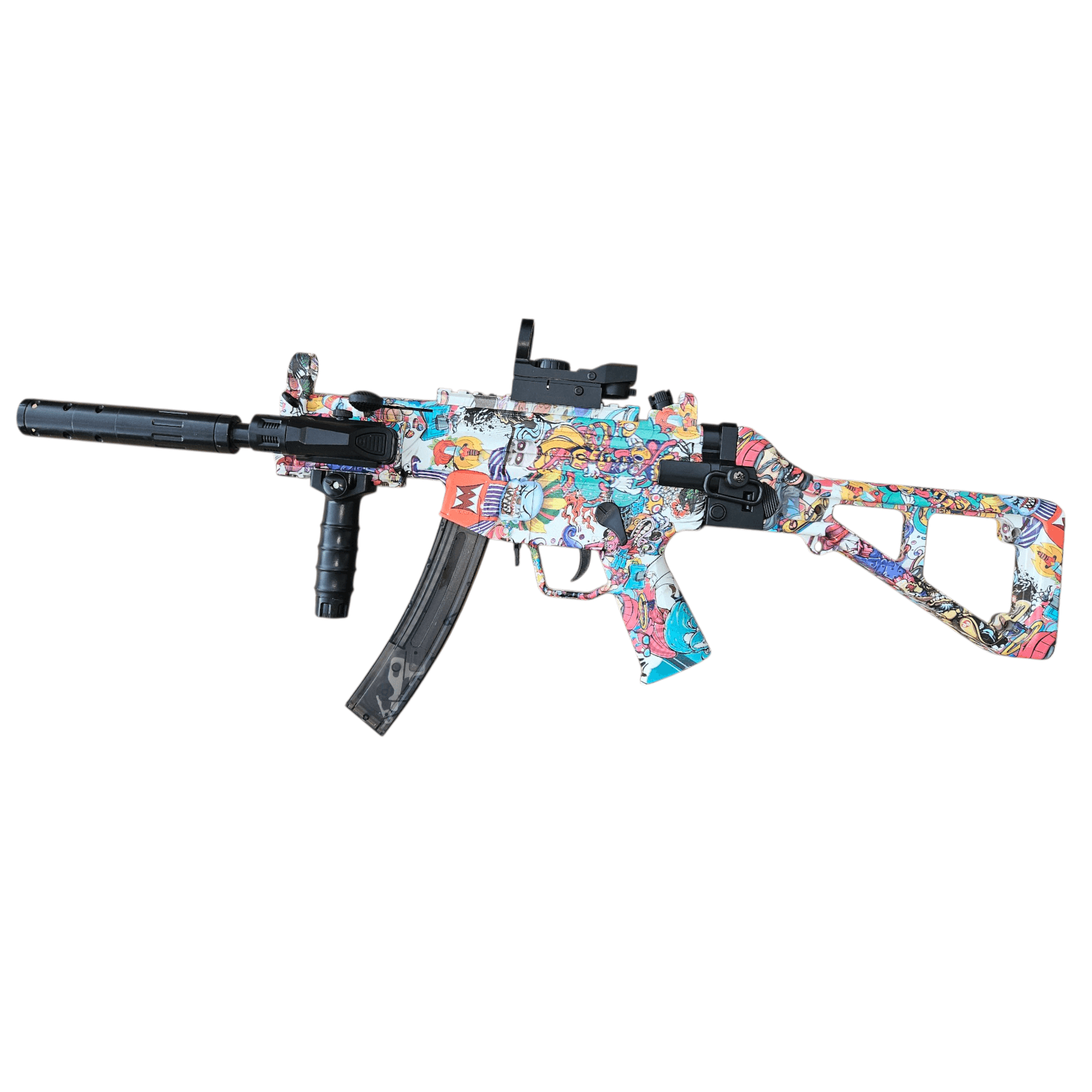 MP5K Gel Blaster Graffiti - Gelblastershop.dk