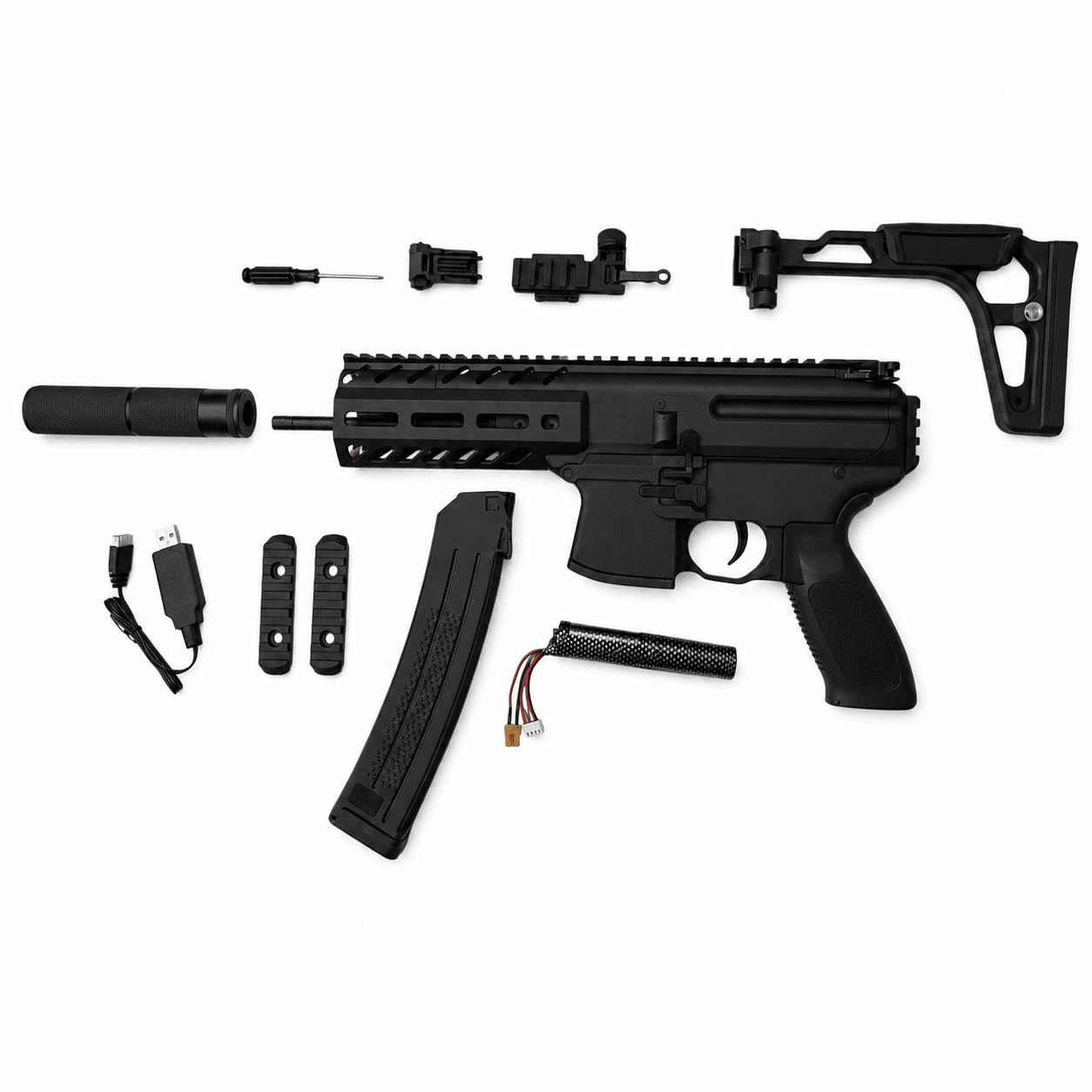 MX9 Gelblaster Pro Black Model – produktbillede visning 2