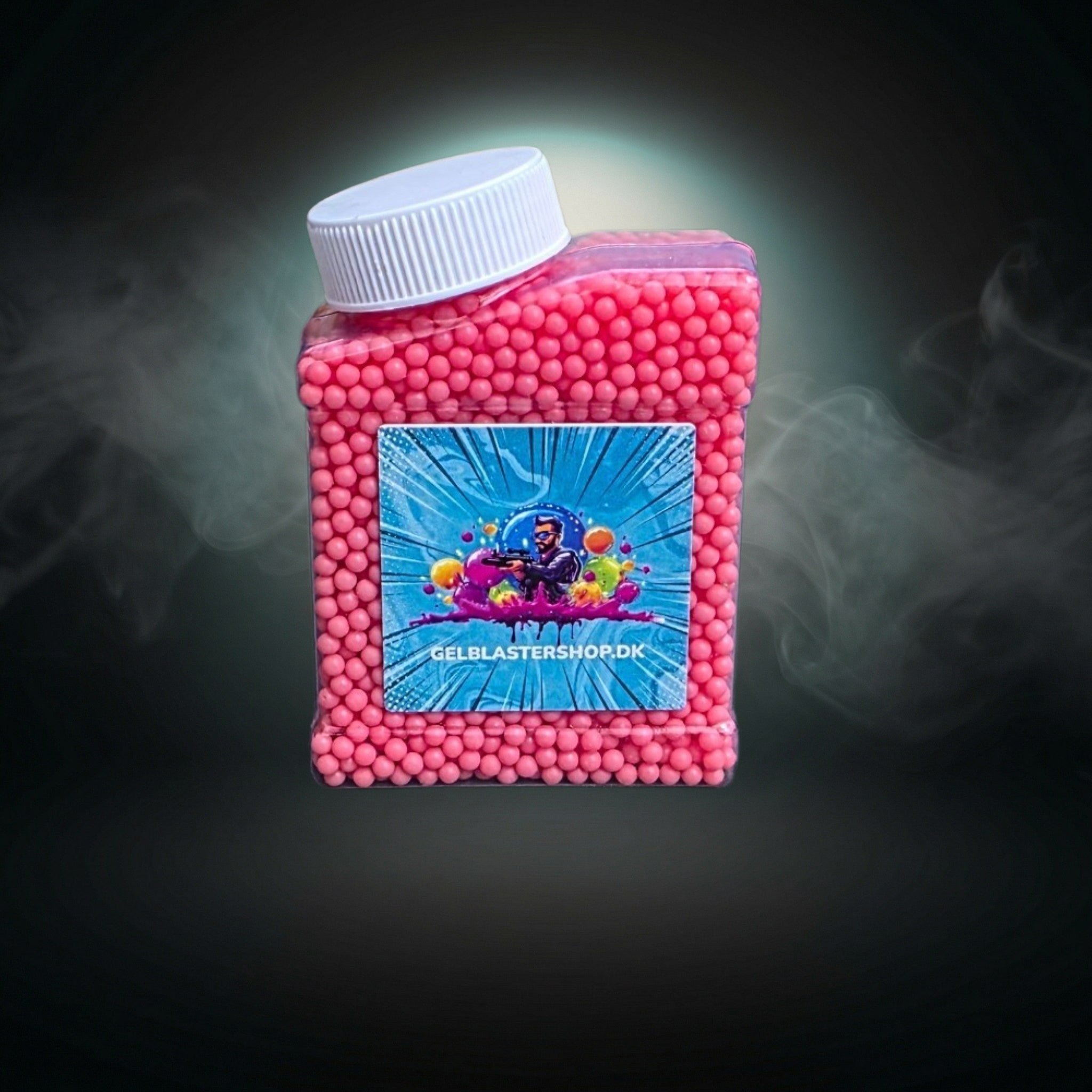 Pink Heavy Pro Gel Kugler 8.000 Stk – Til Pro Modeller – vandperler til gel blaster aktiviteter