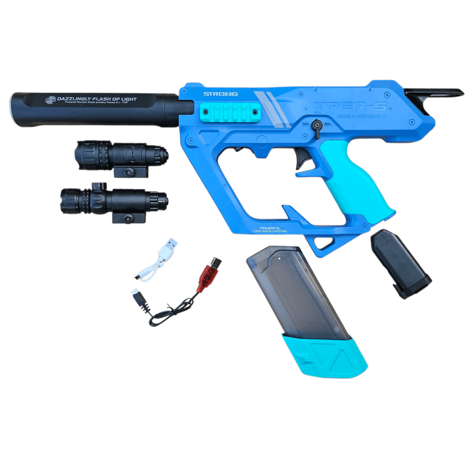 Ray Penalty S Blue TopModel - Gelblastershop.dk