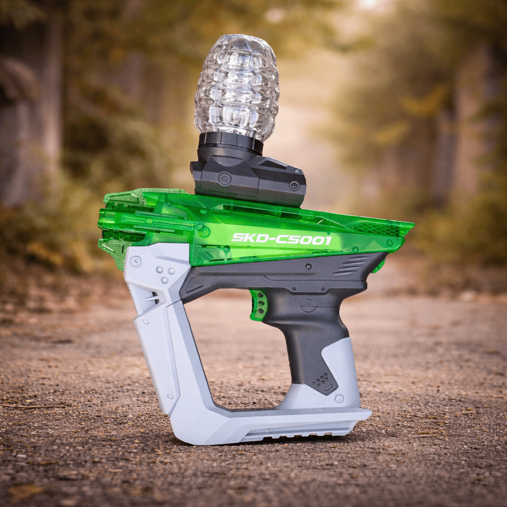SKD C5001 Lightning Green Gel Blaster Large Battery - Gelblastershop.dk