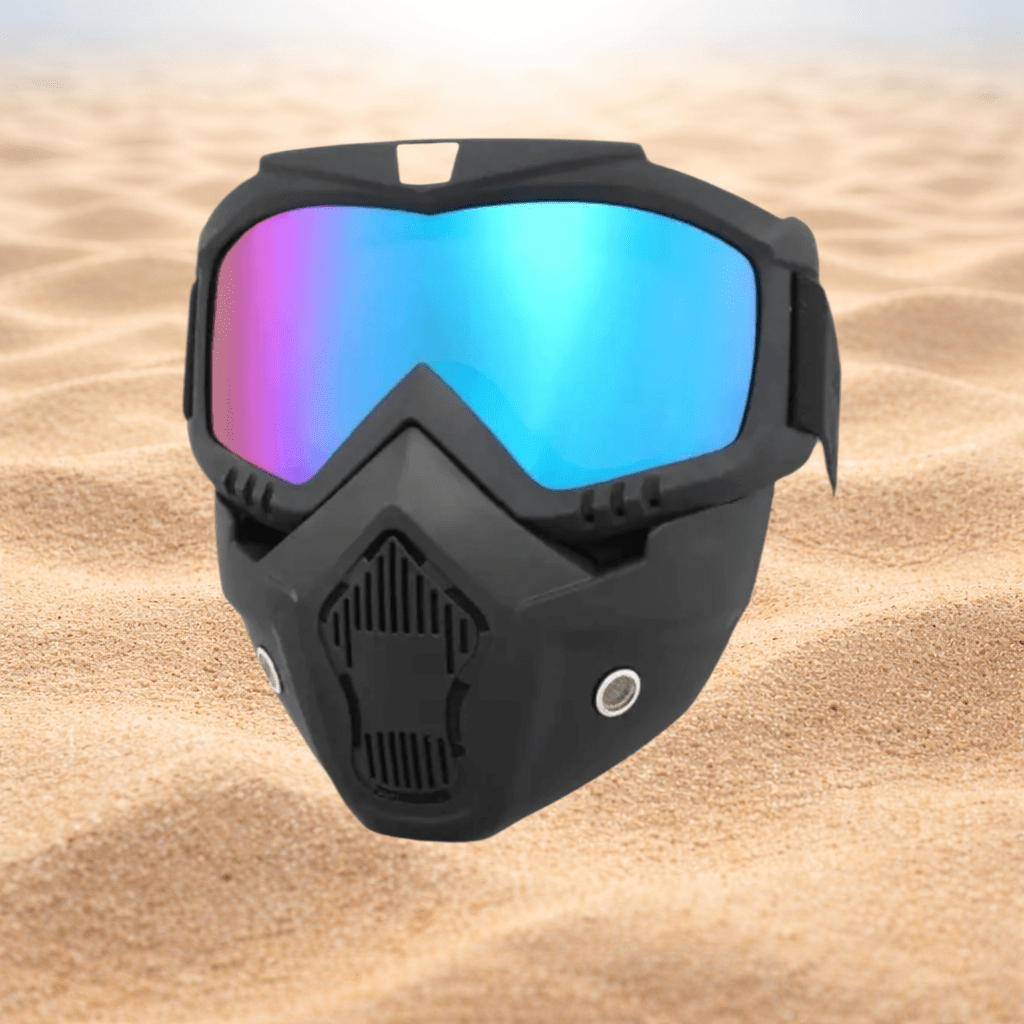 Sort Maske - Gelblastershop.dk