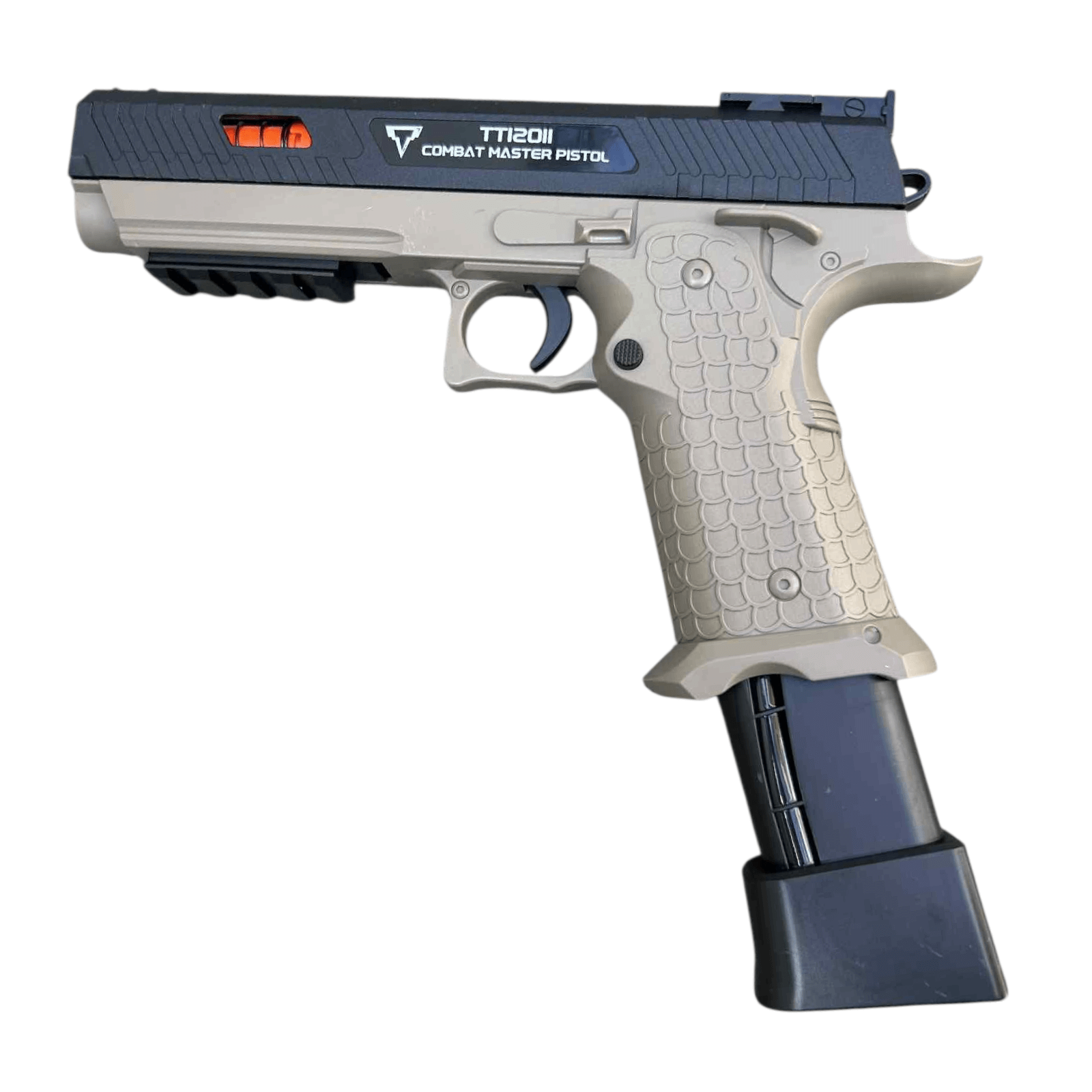 TTI 2011 Grey Black Gel Blaster – designet til high-performance leg med modern funktionalitet.