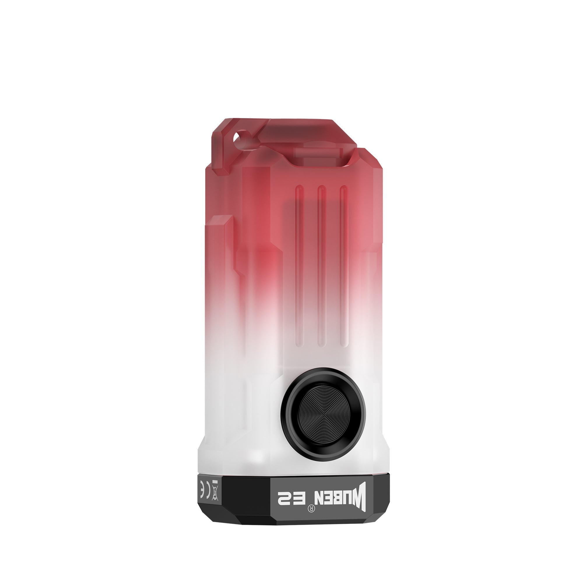 WUBEN E2 Pulse Rød – 150 lumen mini nøgleringslygte - Gelblastershop.dk