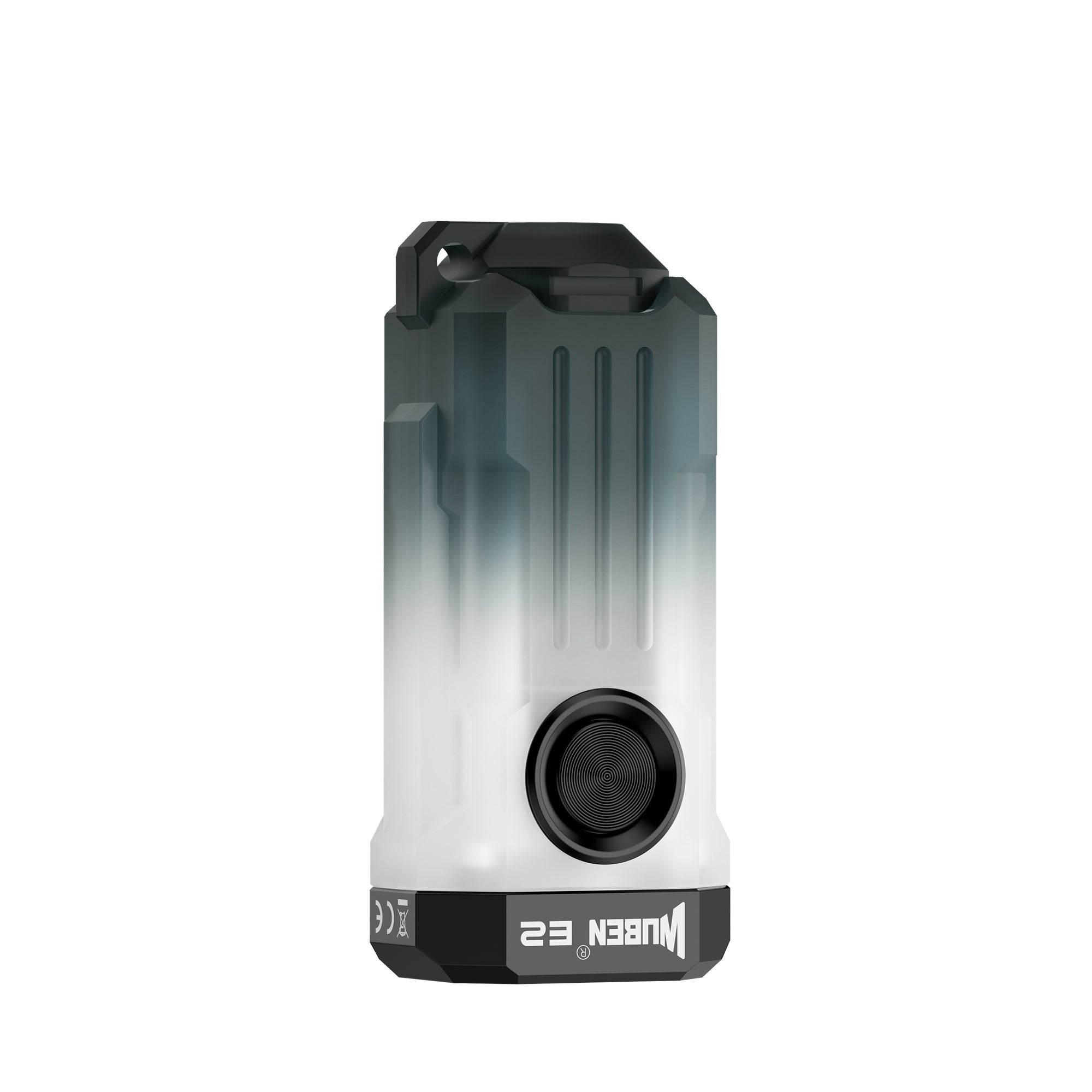 WUBEN E2 Pulse Sort – 150 lumen mini nøgleringslygte - Gelblastershop.dk
