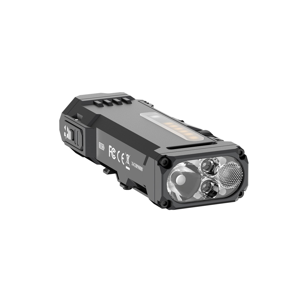 WUBEN X4 Grey – EDC LED Lommelygte, 1.500 Lumen - Gelblastershop.dk
