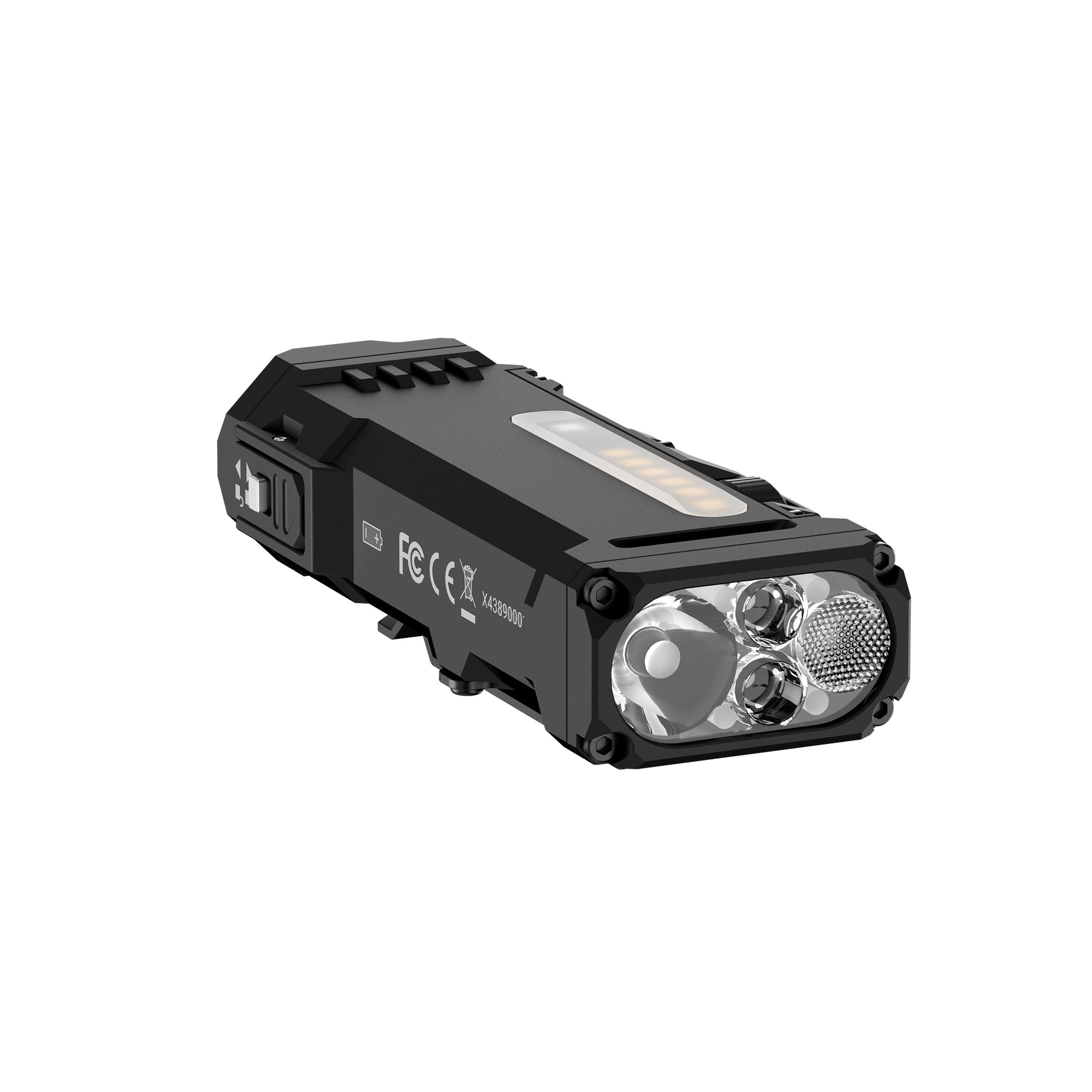 WUBEN X4 Sort – EDC LED Lommelygte, 1.500 Lumen - Gelblastershop.dk