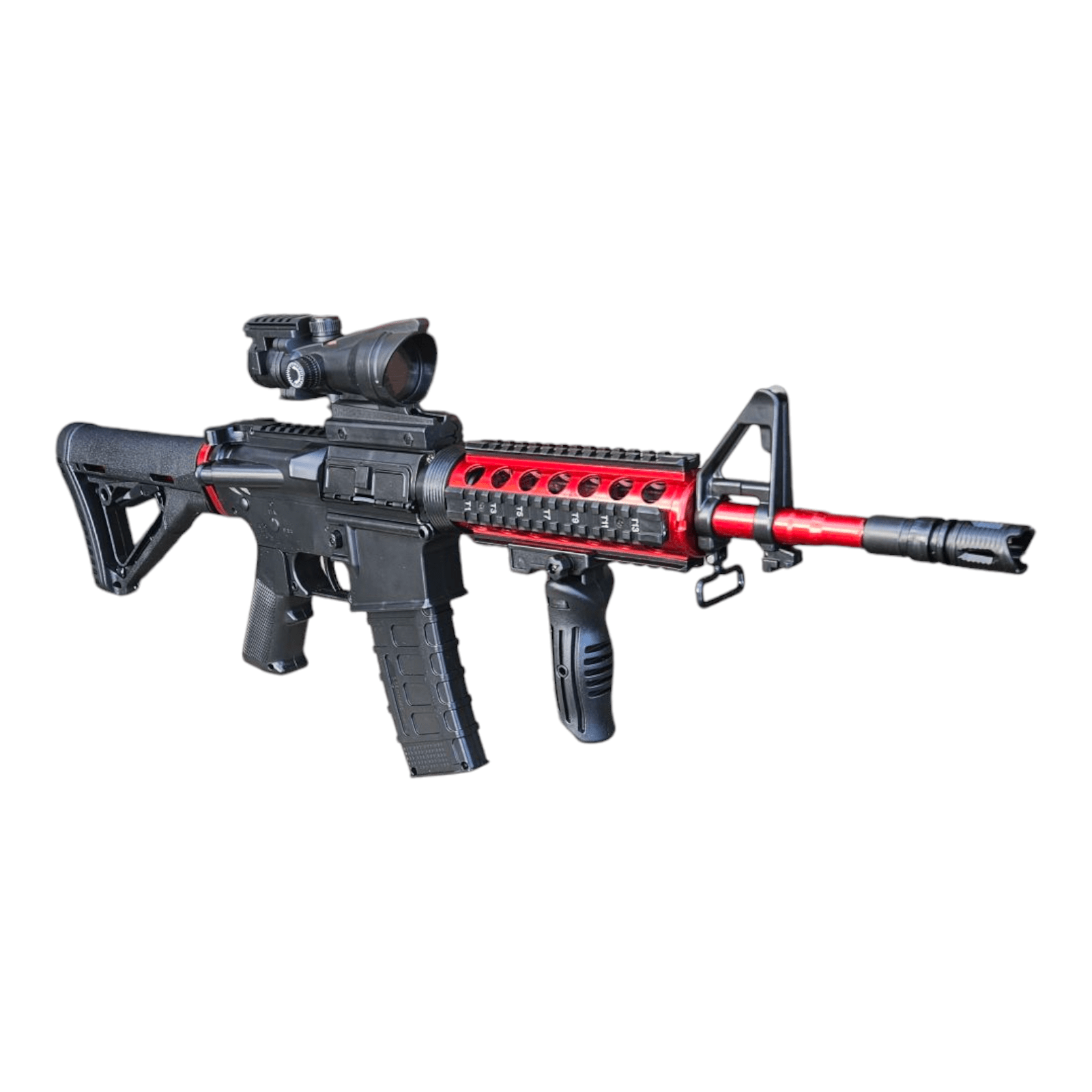 Xs 18 Black/Red Gel Blaster TopModel - Gelblastershop.dk