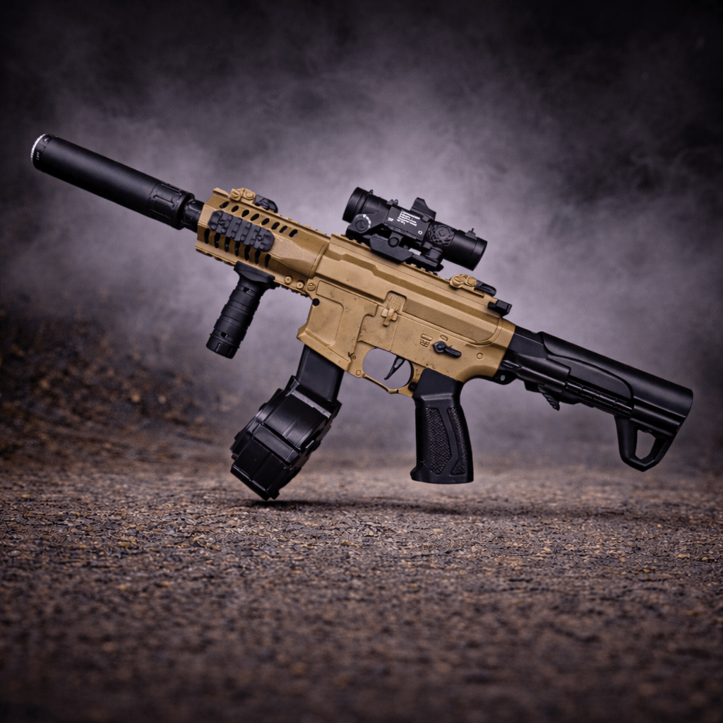 ARP Gel Blaster – Sand Edition med Tracer – gel blaster til udendørs leg og aktivitet