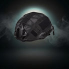 Camouflage Black Hjelm – Taktisk Look til Leg & Events - Gelblastershop.dk