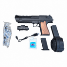 Desert Eagle Style Pro Gel Blaster | Nylon Kvalitet & Tromlemagasin - Gelblastershop.dk