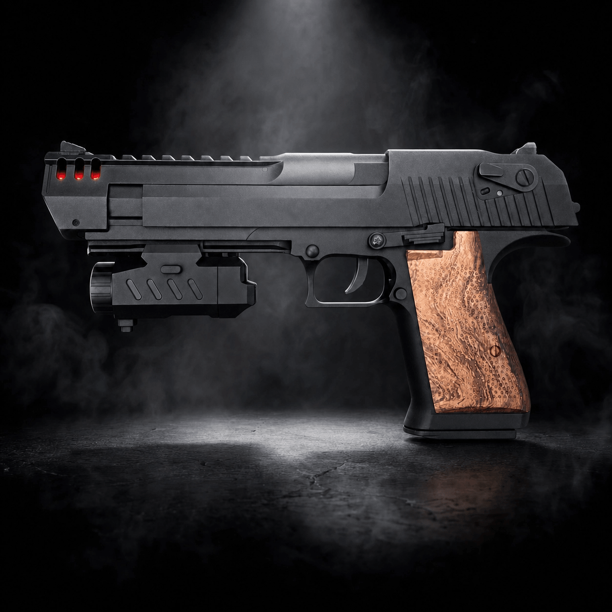 Desert Eagle Style Pro Gel Blaster | Nylon Kvalitet & Tromlemagasin - Gelblastershop.dk