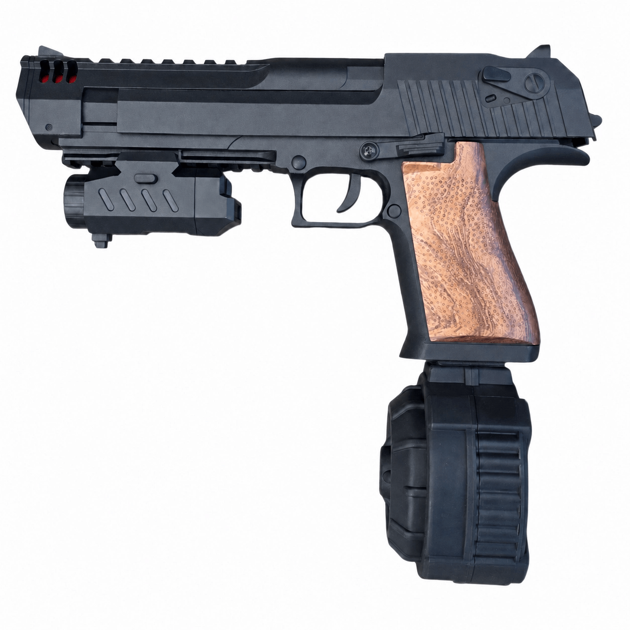 Desert Eagle Style Pro Gel Blaster | Nylon Kvalitet & Tromlemagasin - Gelblastershop.dk