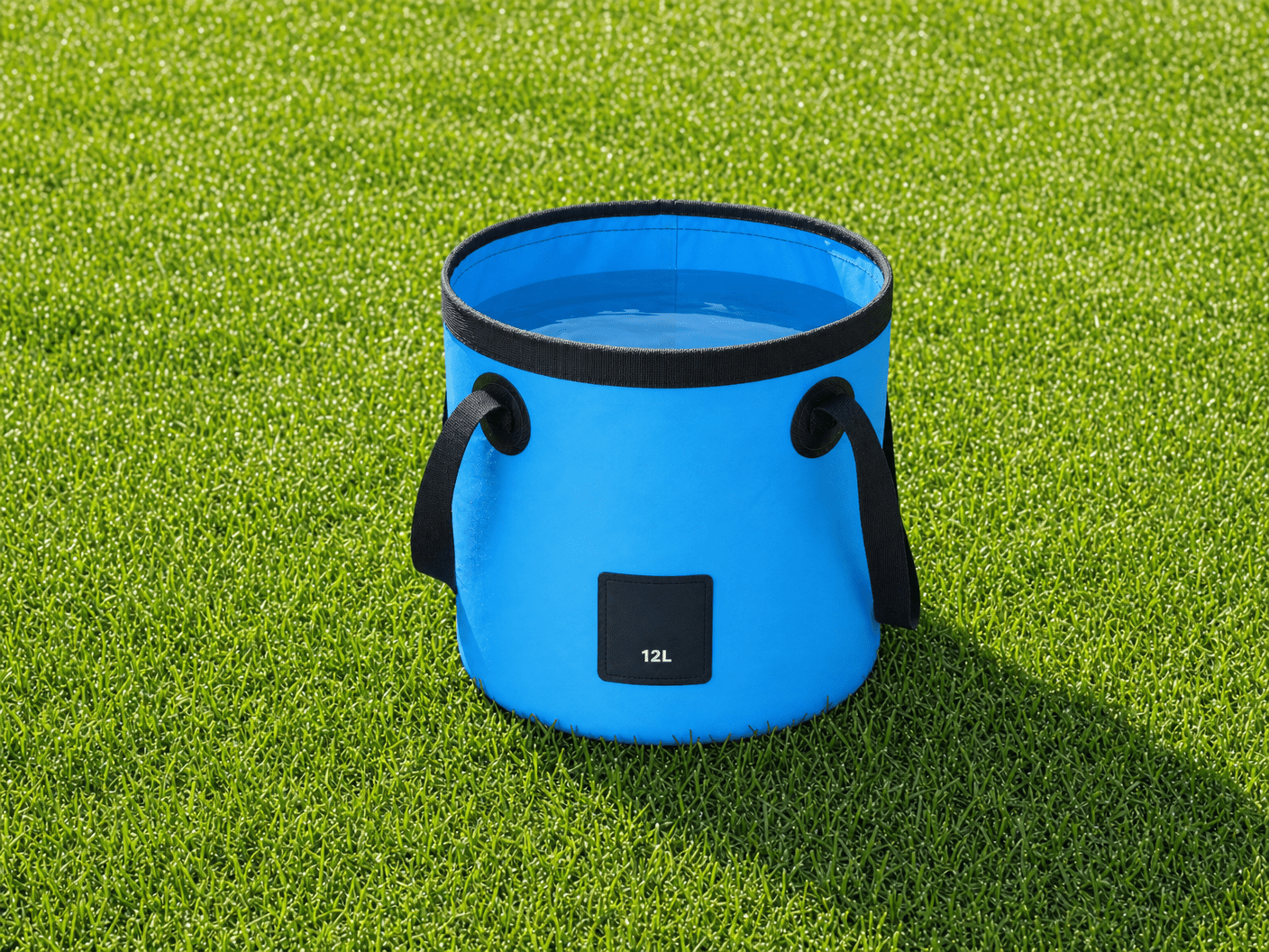 Foldbar Spand 12L – Klar Til Alt - Gelblastershop.dk