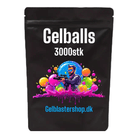 Gel Blaster kugler Blue 3000 - Gelblastershop.dk