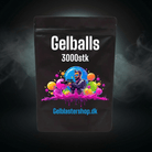 Gel Blaster kugler Blue 3000 stk - Gelblastershop.dk