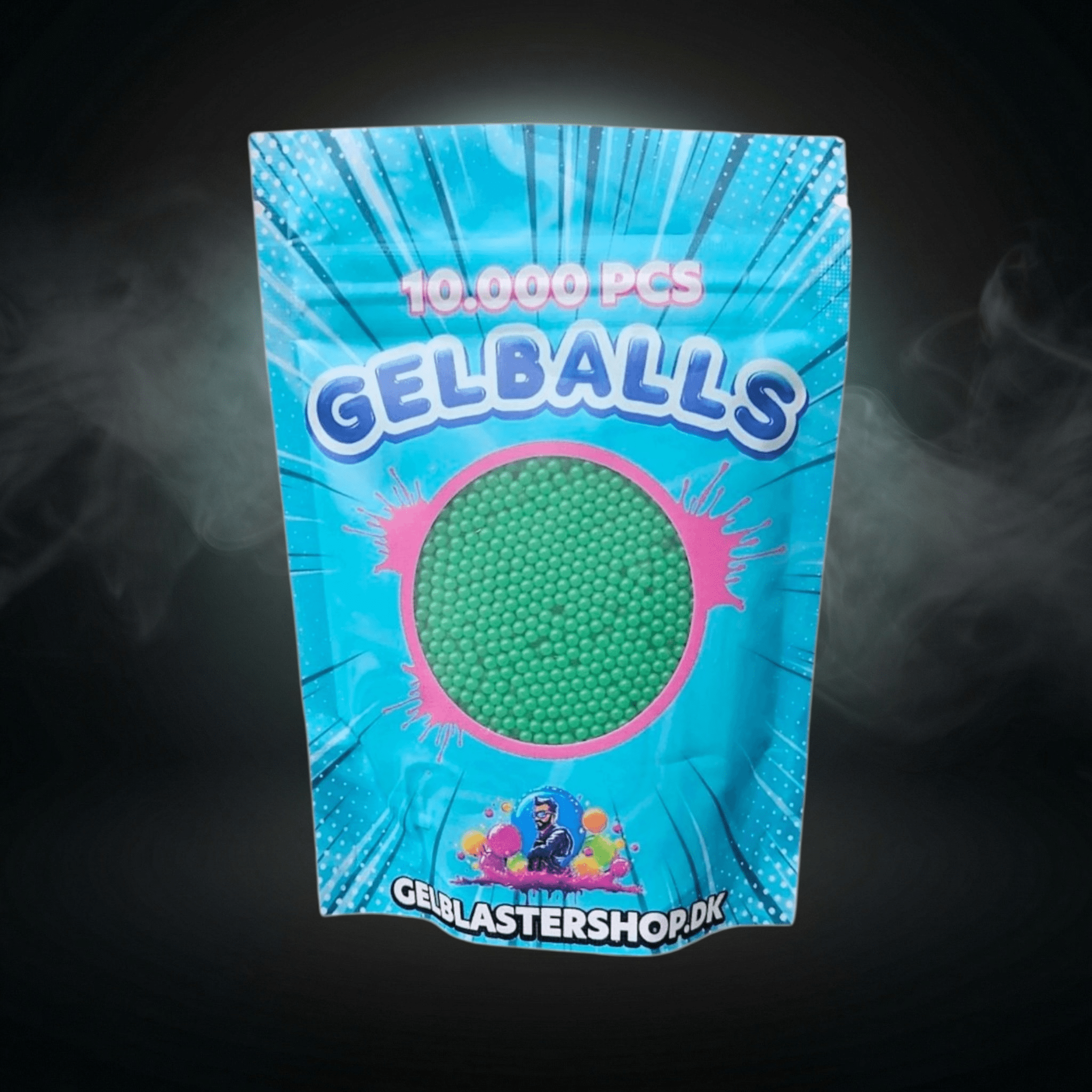 Gel Blaster Kugler Green 10.000 stk - Gelblastershop.dk
