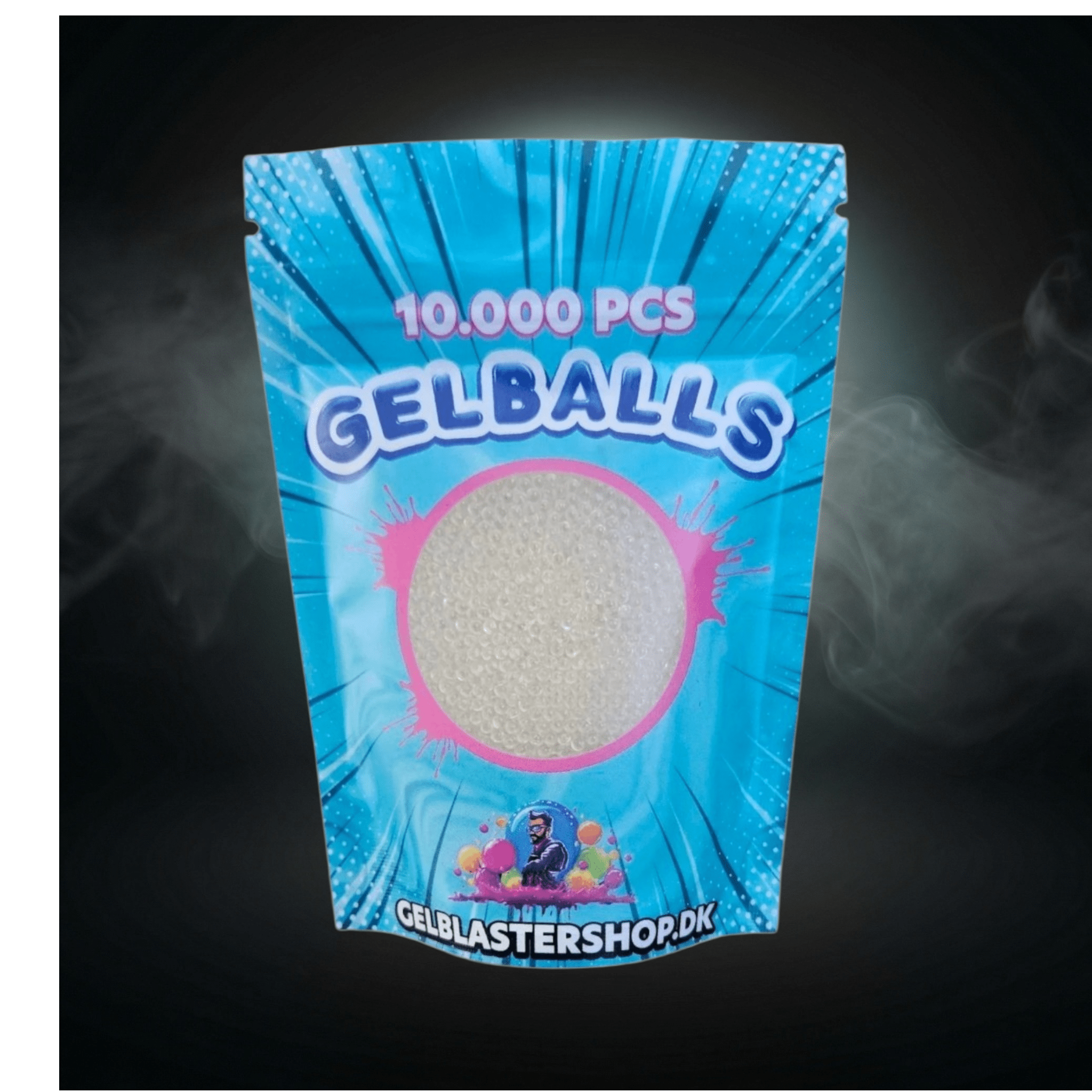 Gel Blaster Kugler Transparent - Gelblastershop.dk