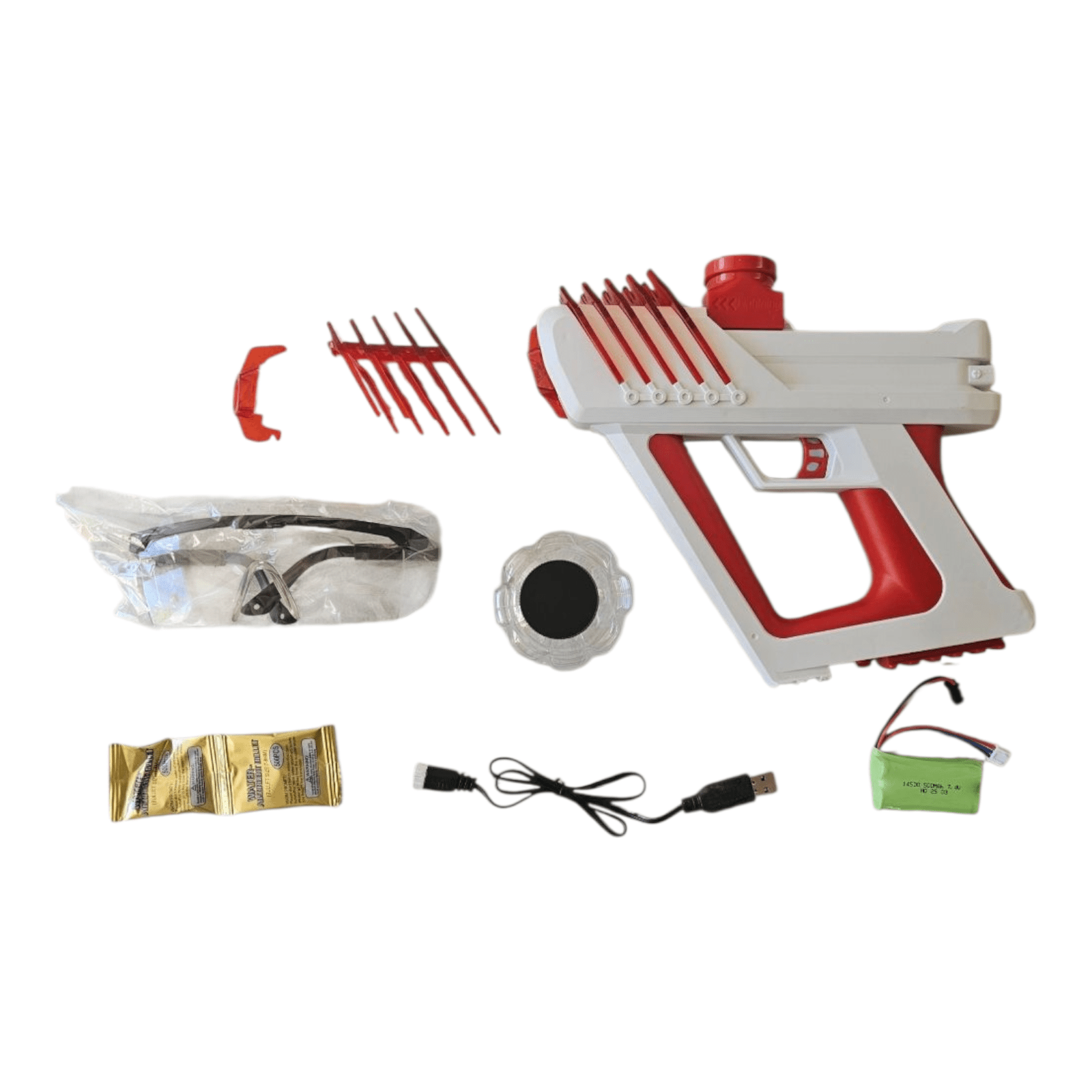 Gelblaster Elektrisk Space Red - Gelblastershop.dk