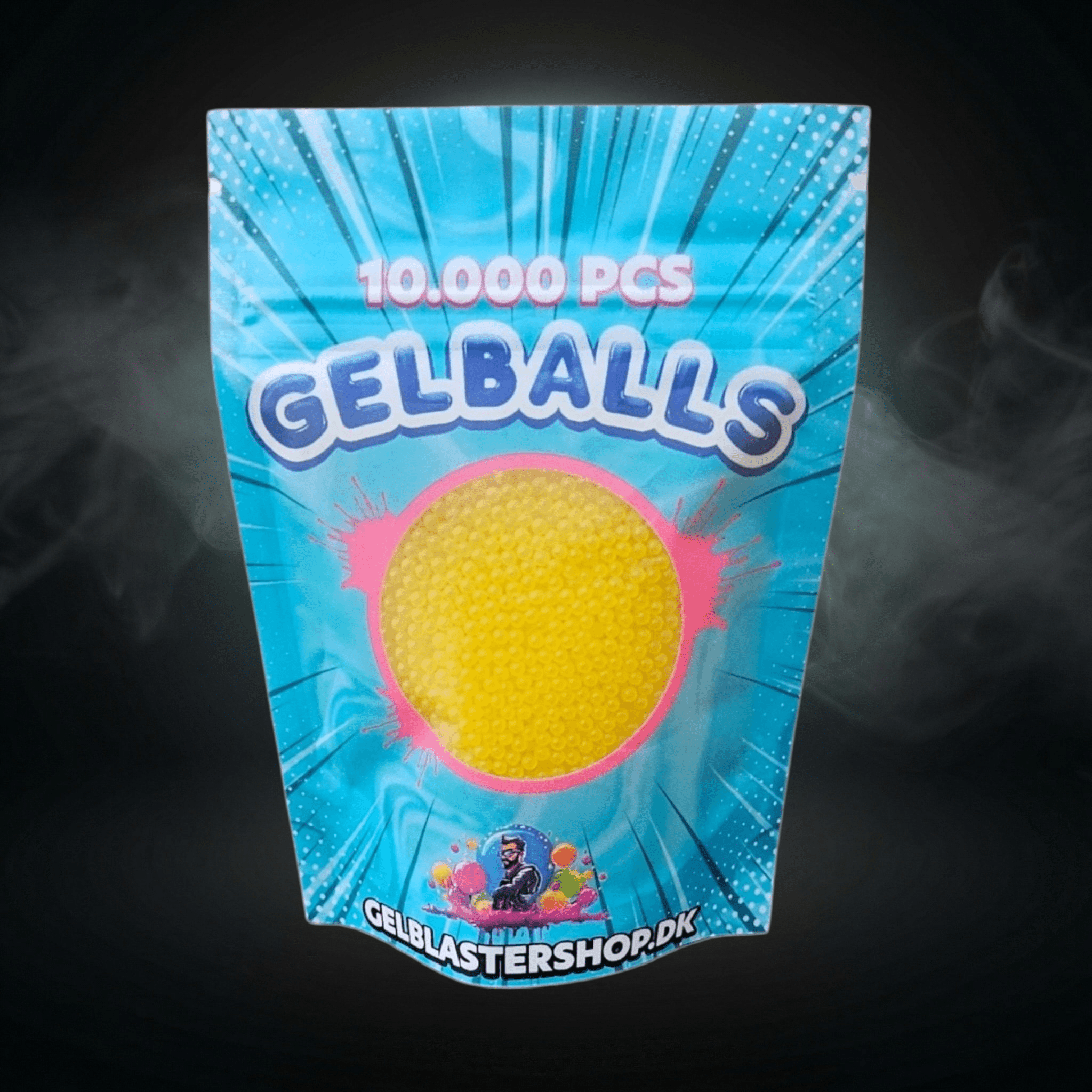 Gelblaster Kugler 7 - 8mm Gulmix - Gelblastershop.dk