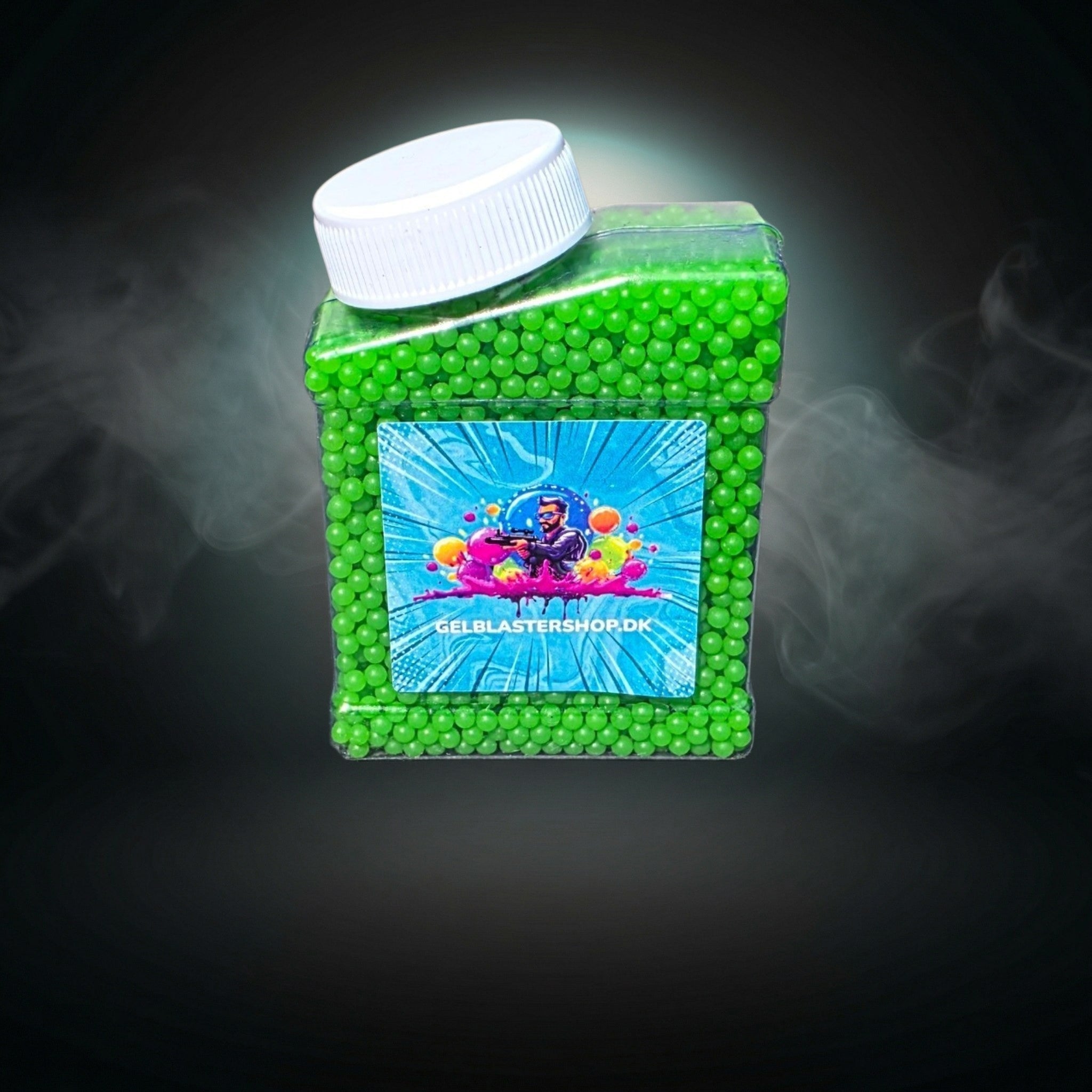 Green Heavy Pro Gel Kugler 8.000 Stk – Til Pro Modeller – vandperler til gel blaster aktiviteter