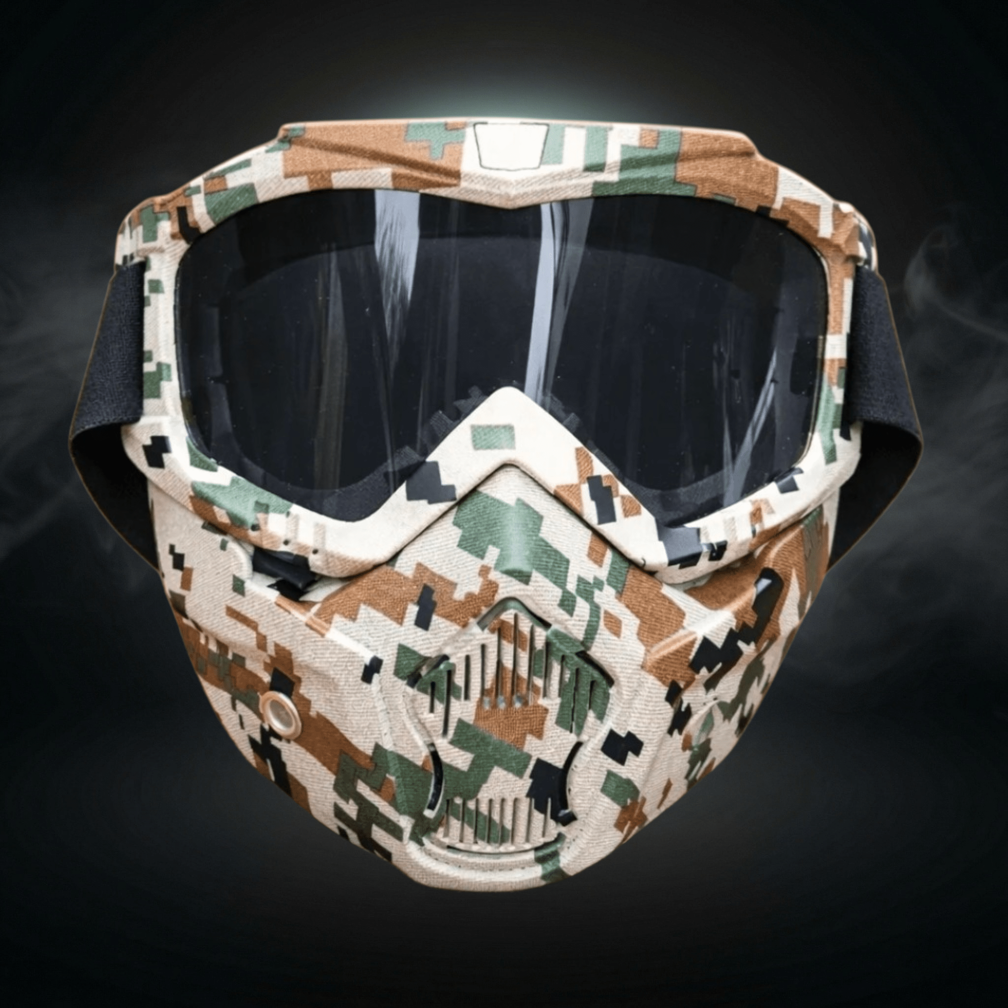 Maske Army Design - Gelblastershop.dk