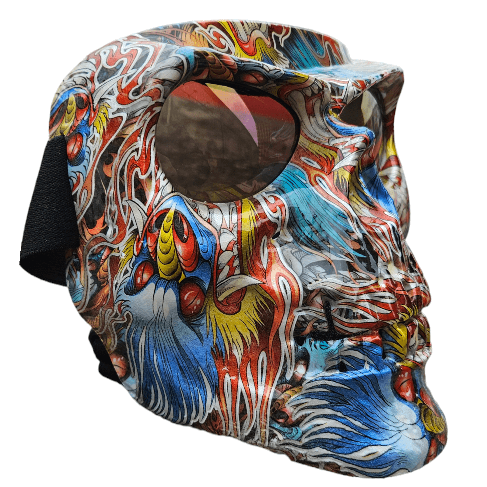 Maske Dragon Fly Water Print - Gelblastershop.dk