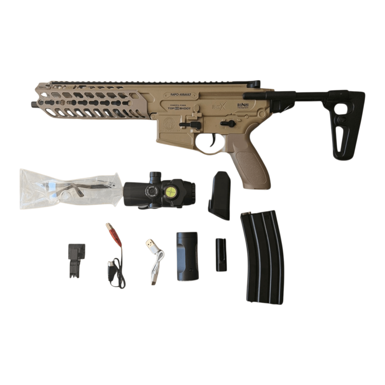 MCX Gel Blaster Sand TopModel - Gelblastershop.dk