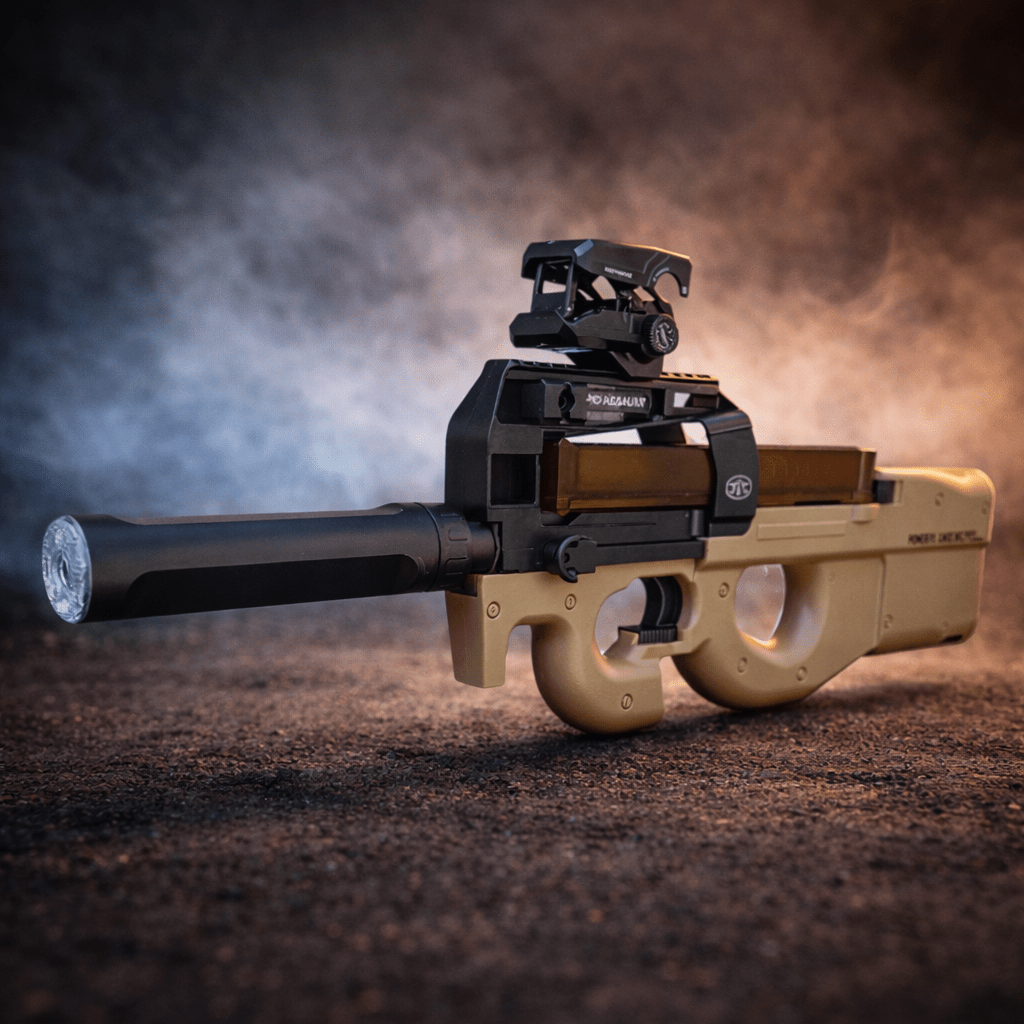 P90 Gel Blaster Sand Gen3 TopModel - Gelblastershop.dk