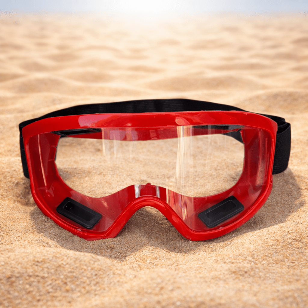 Red Edge Eye Mask Klar las - Gelblastershop.dk