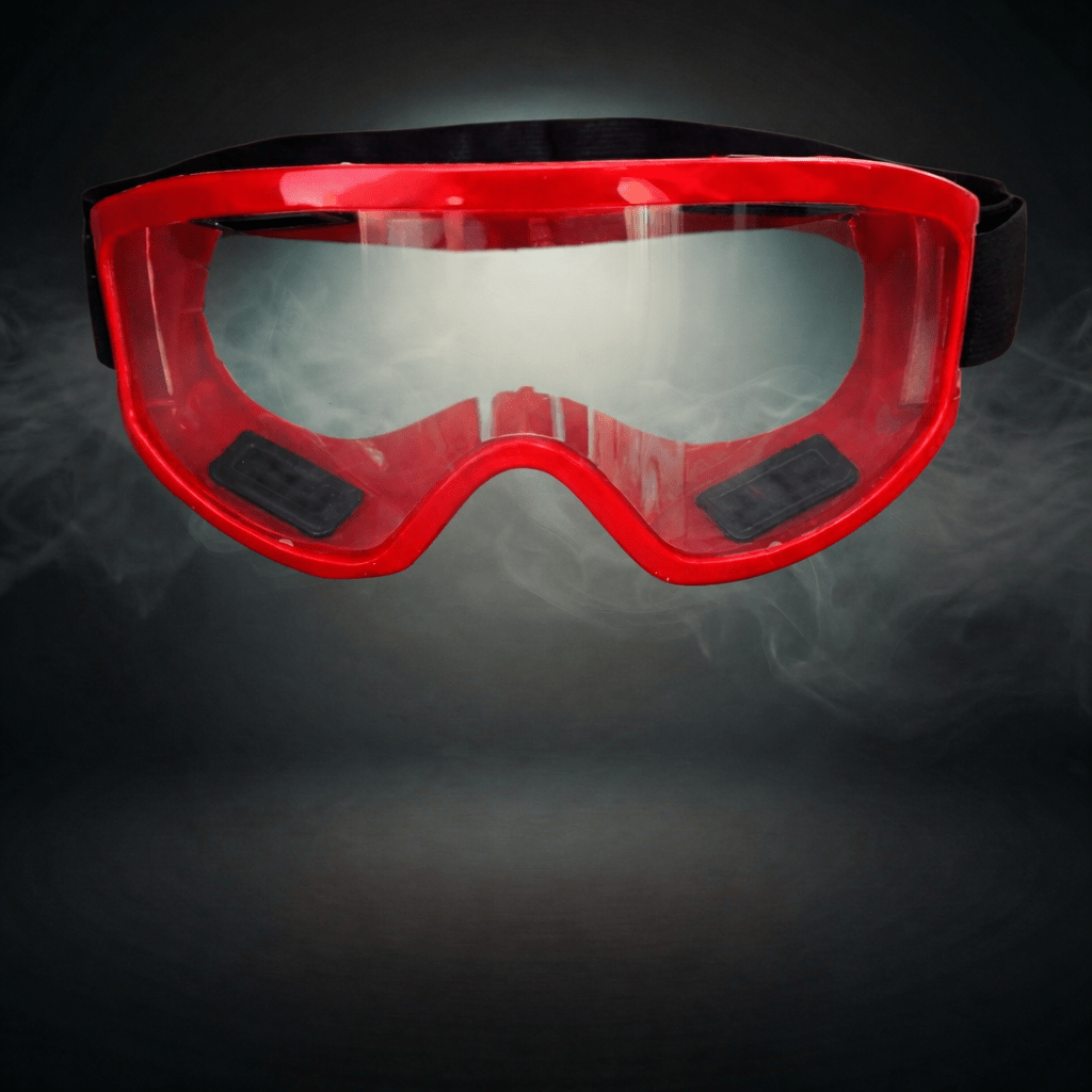 Red Eye Mask - Rød Beskyttelses Brille - Gelblastershop.dk