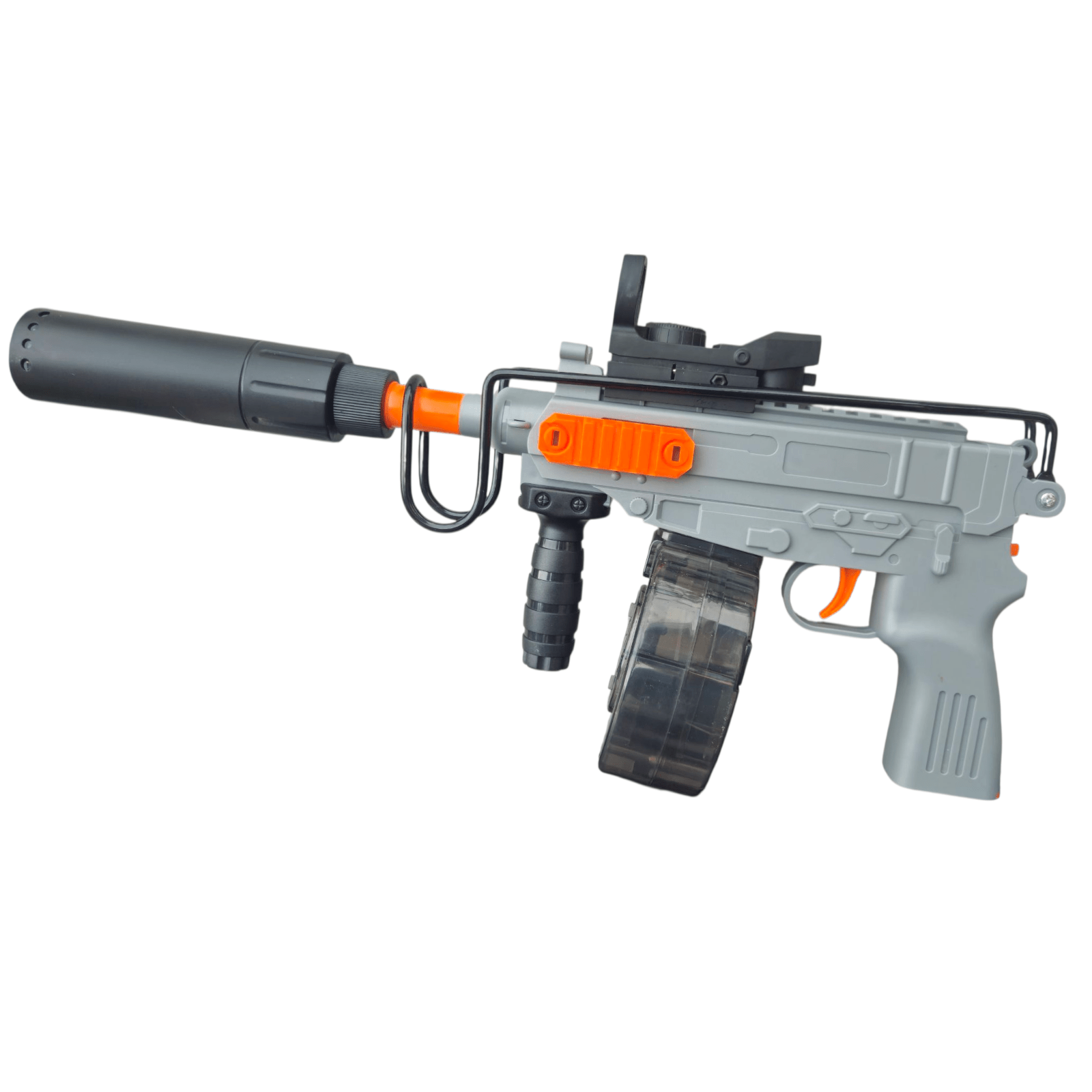 Scorpion VZ61 Grey Gel Blaster Tracer - Gelblastershop.dk