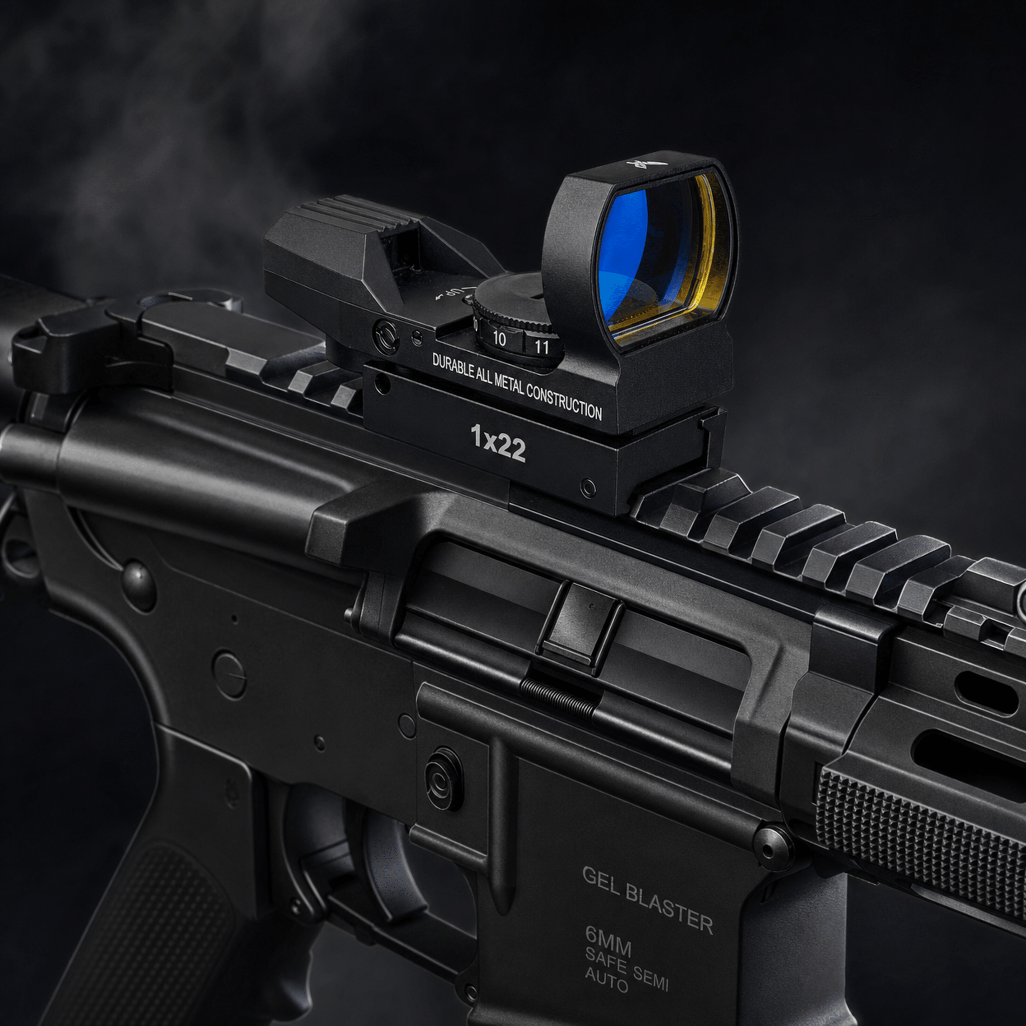 Sentry Reflex Sight 1x22 – Metal Edition til Gel Blaster - Gelblastershop.dk