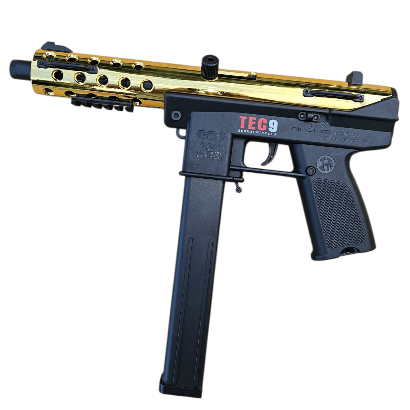 Tech 9 Gel Blaster Gold - Gelblastershop.dk