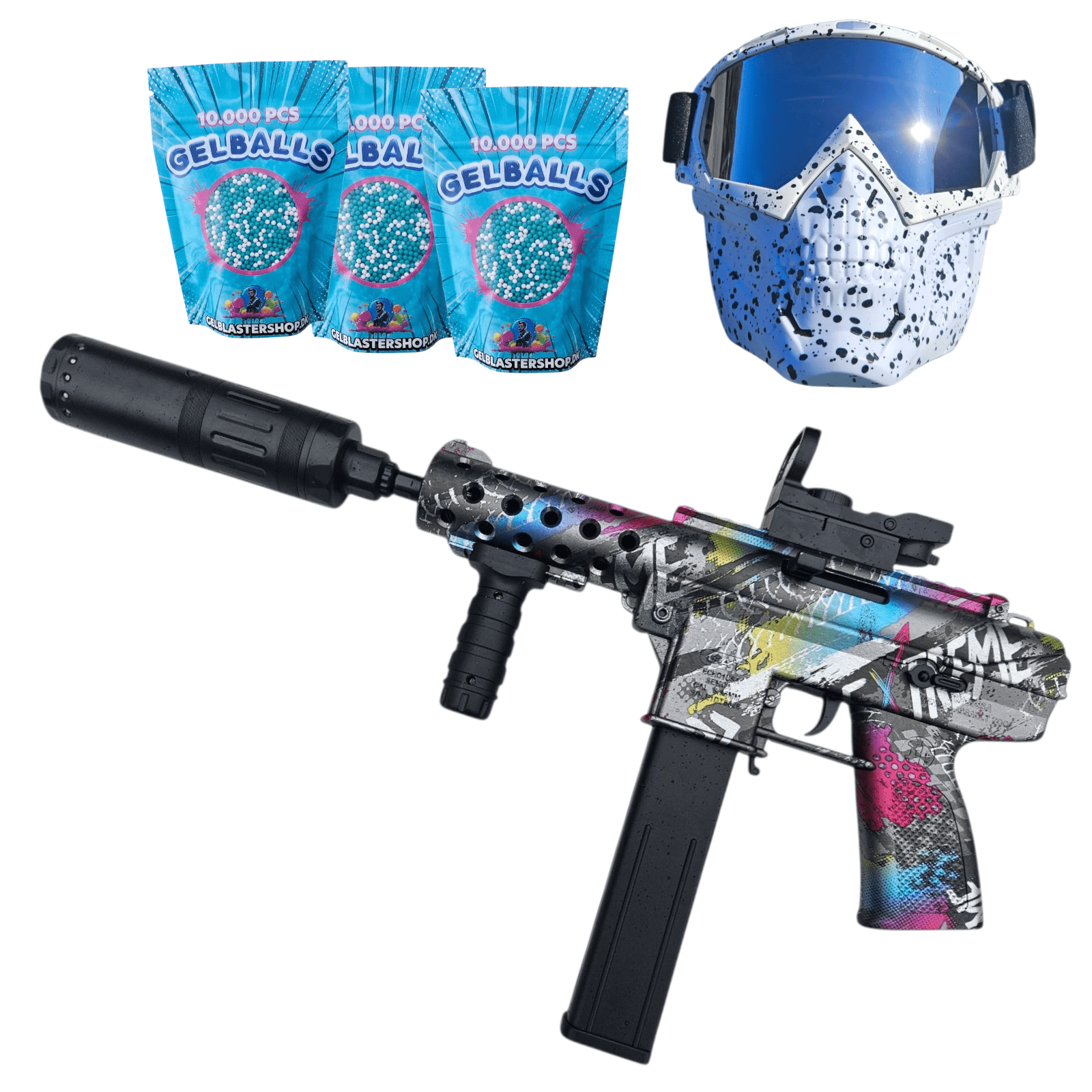 Urban Rebel Set - Tracer Dual Magasine - Gelblastershop.dk