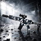 Vortex Blue Urban Tracer MCX Gel Blaster - Gelblastershop.dk