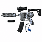 Vortex Grey Urban MX5 Tracer Gel Blaster – nærbillede af design og detaljer
