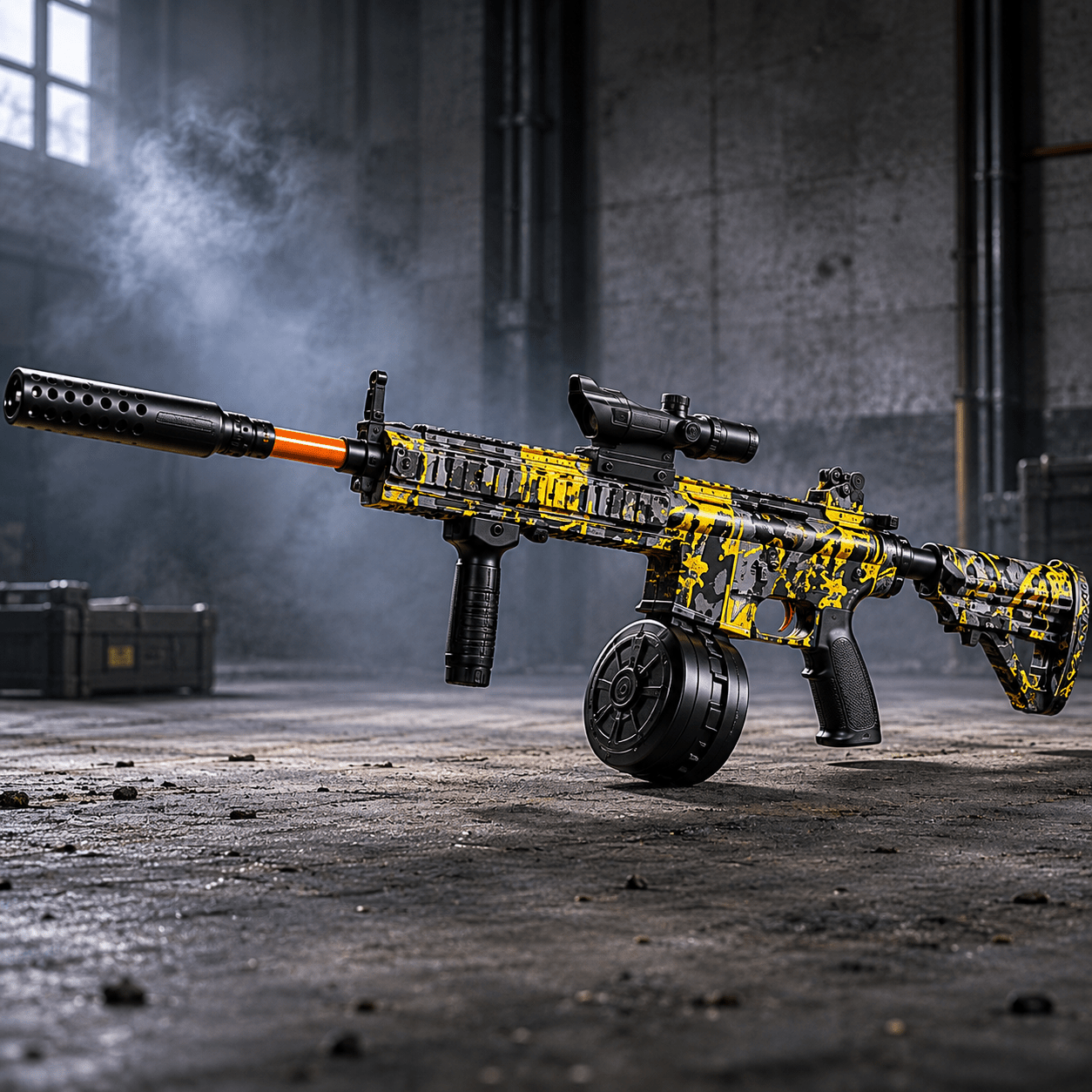 Vortex Yellow Urban Gel blaster shop - Gelblastershop.dk