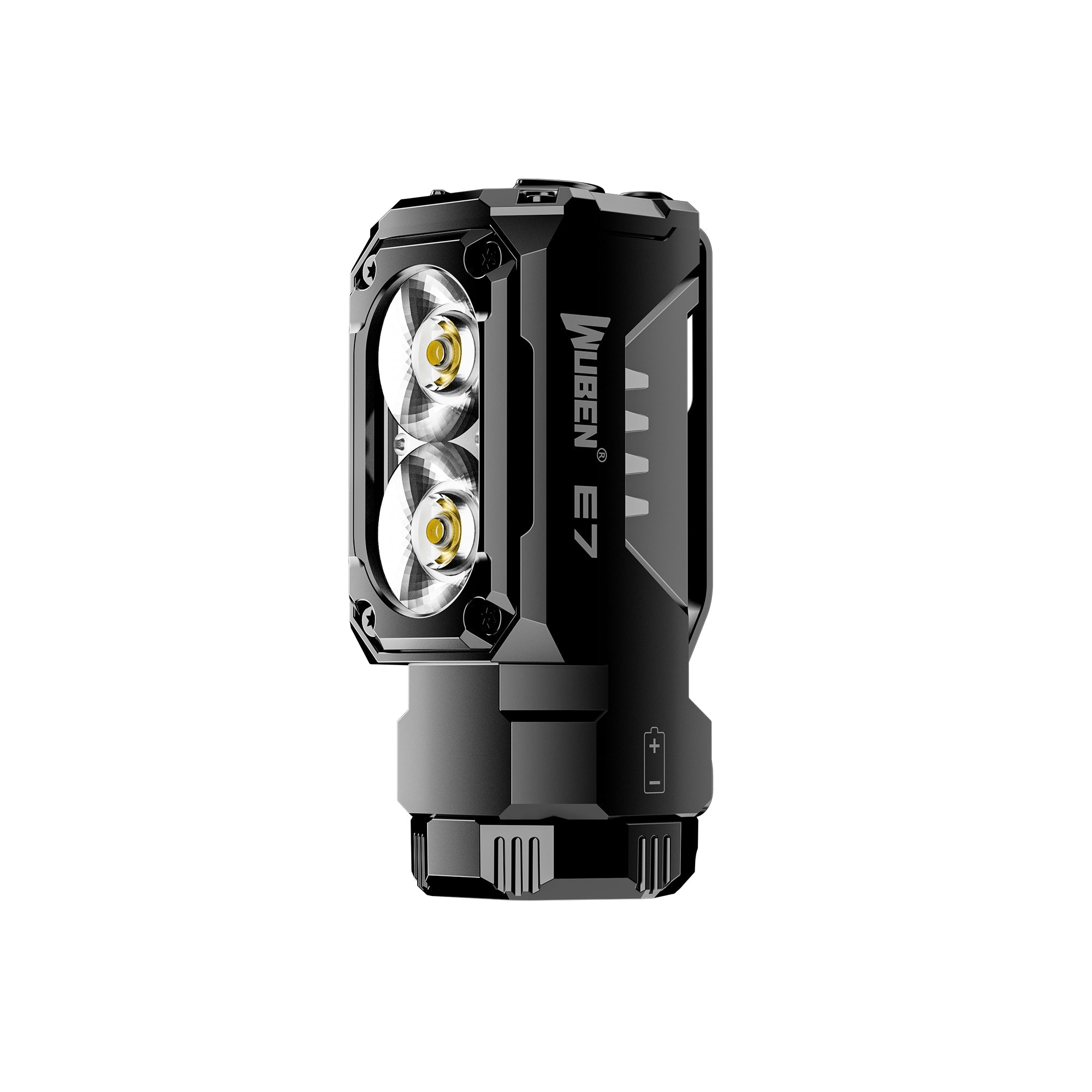 WUBEN E7 LED lommelygte – 1800 lumen, kompakt & genopladelig - Gelblastershop.dk
